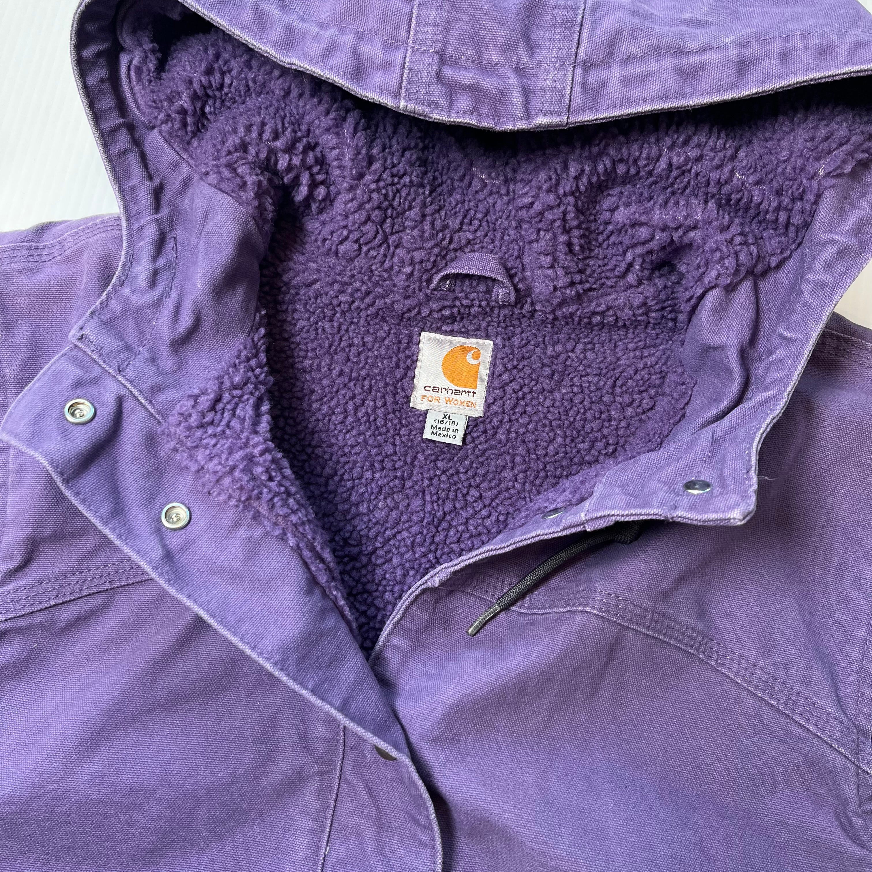 Carhartt Sherpa Lined Hooded Vest Women's XL