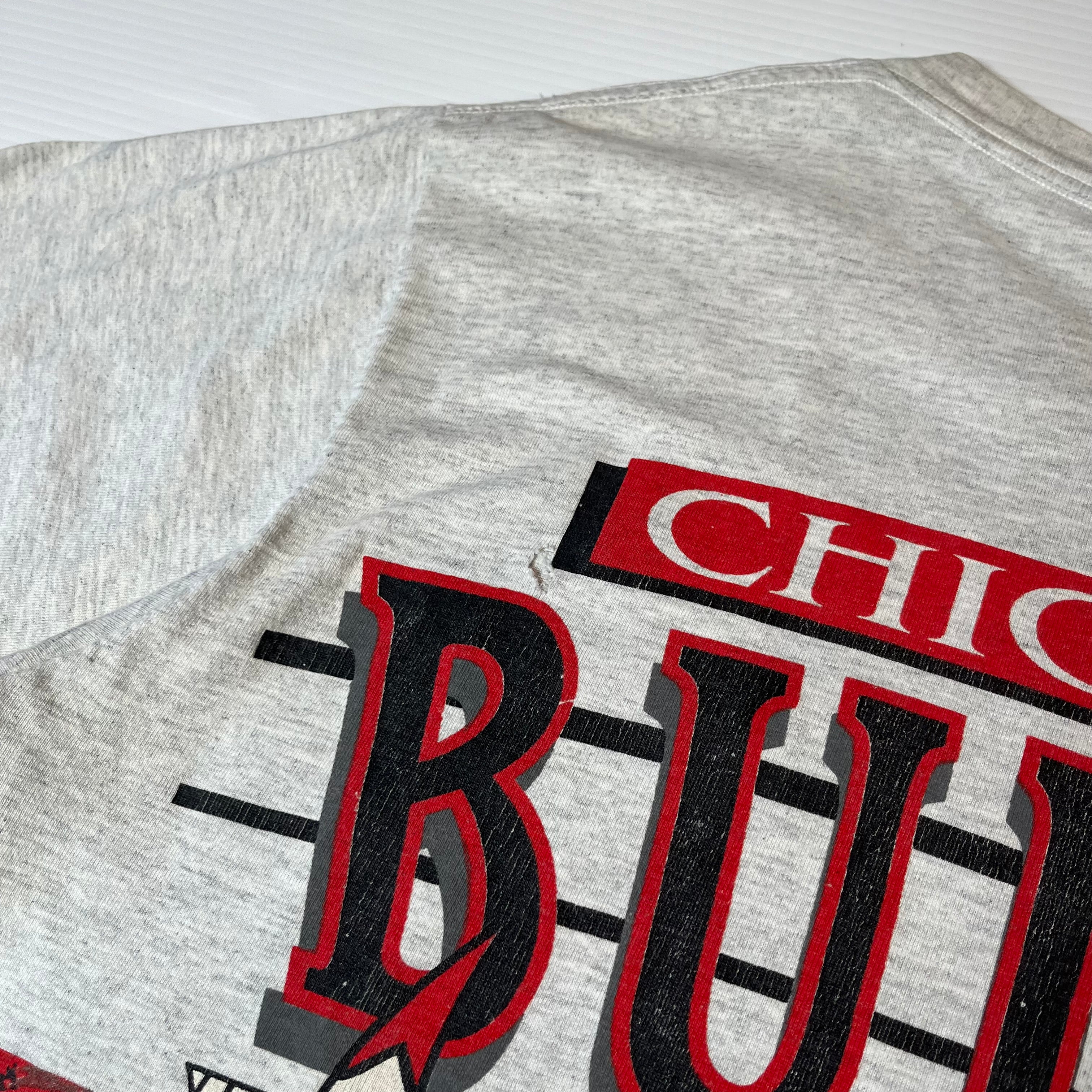 1992 Chicago Bulls World Champions AOP Tee L