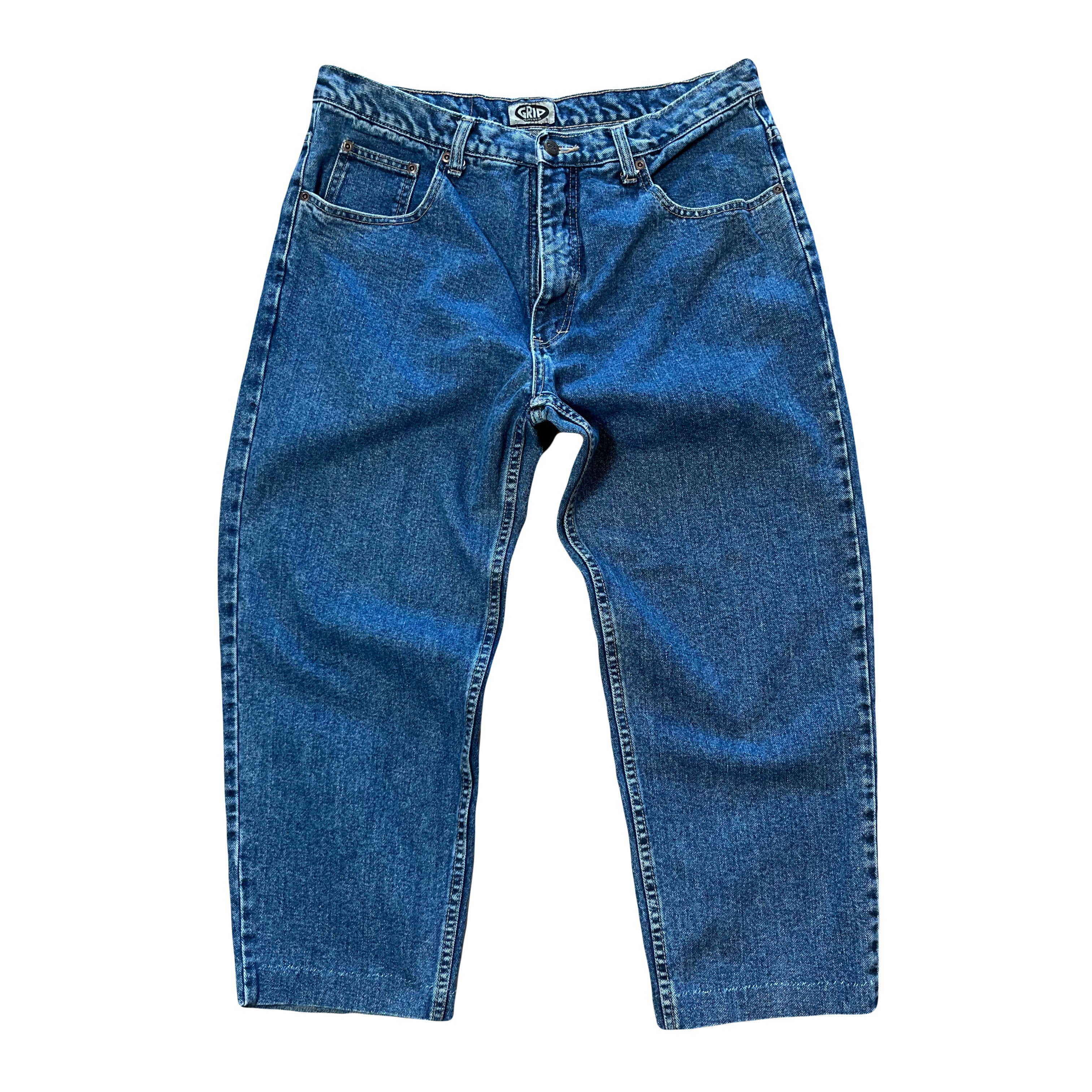 Vintage GRIP Jeanswear Medium Wash Denim Women's 16
