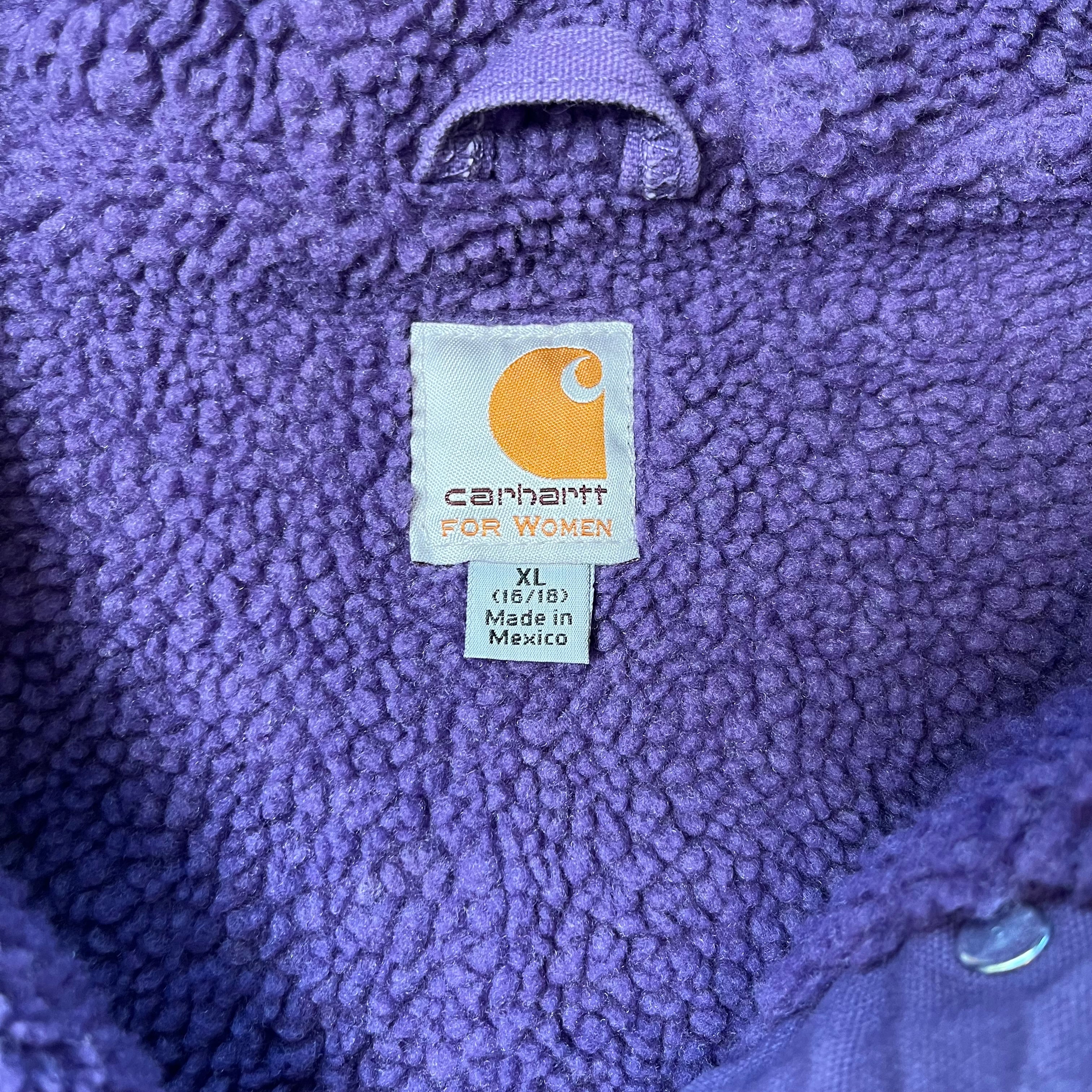 Carhartt Sherpa Lined Hooded Vest Women's XL