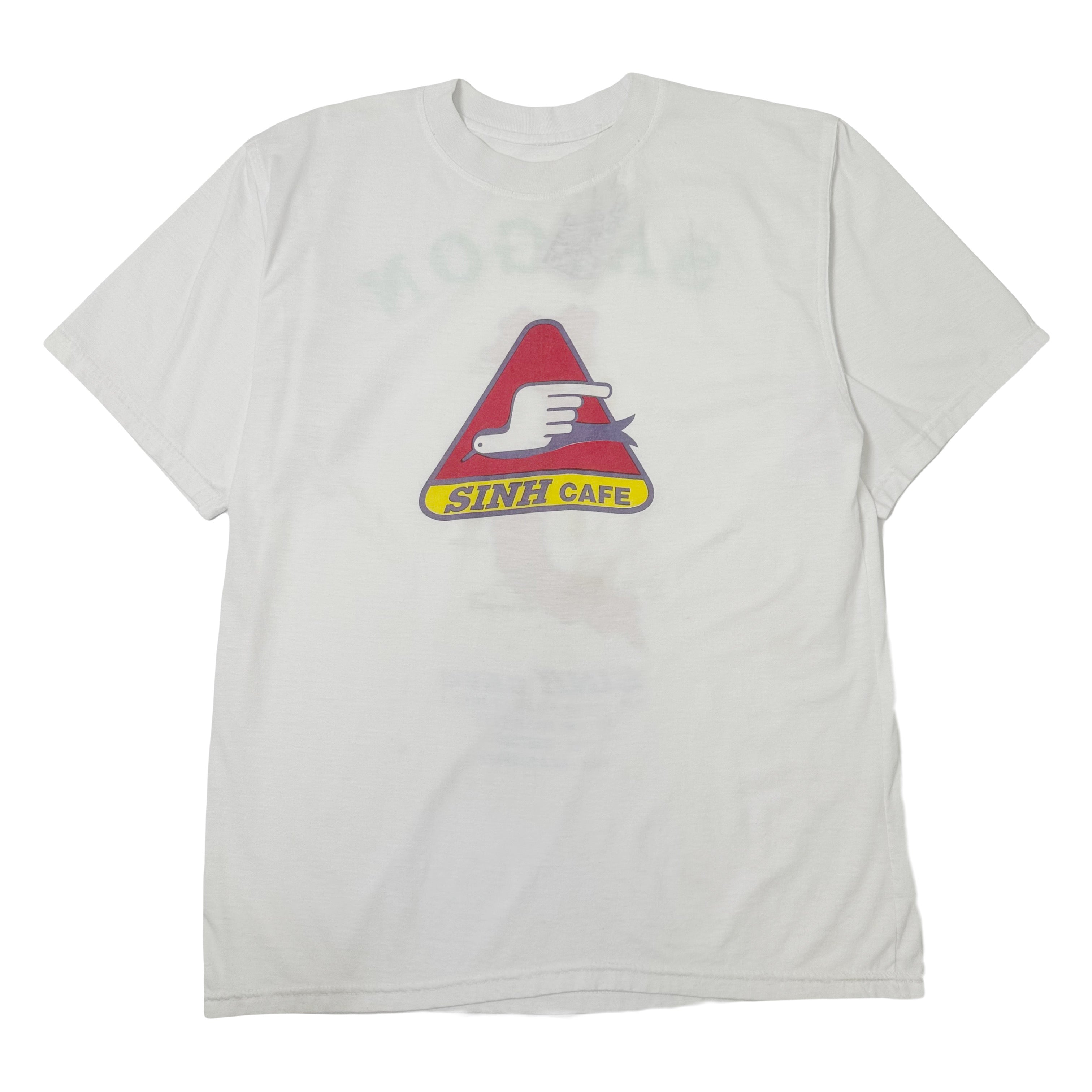 Vintage Sinh Cafe Saigon Graphic Tee L