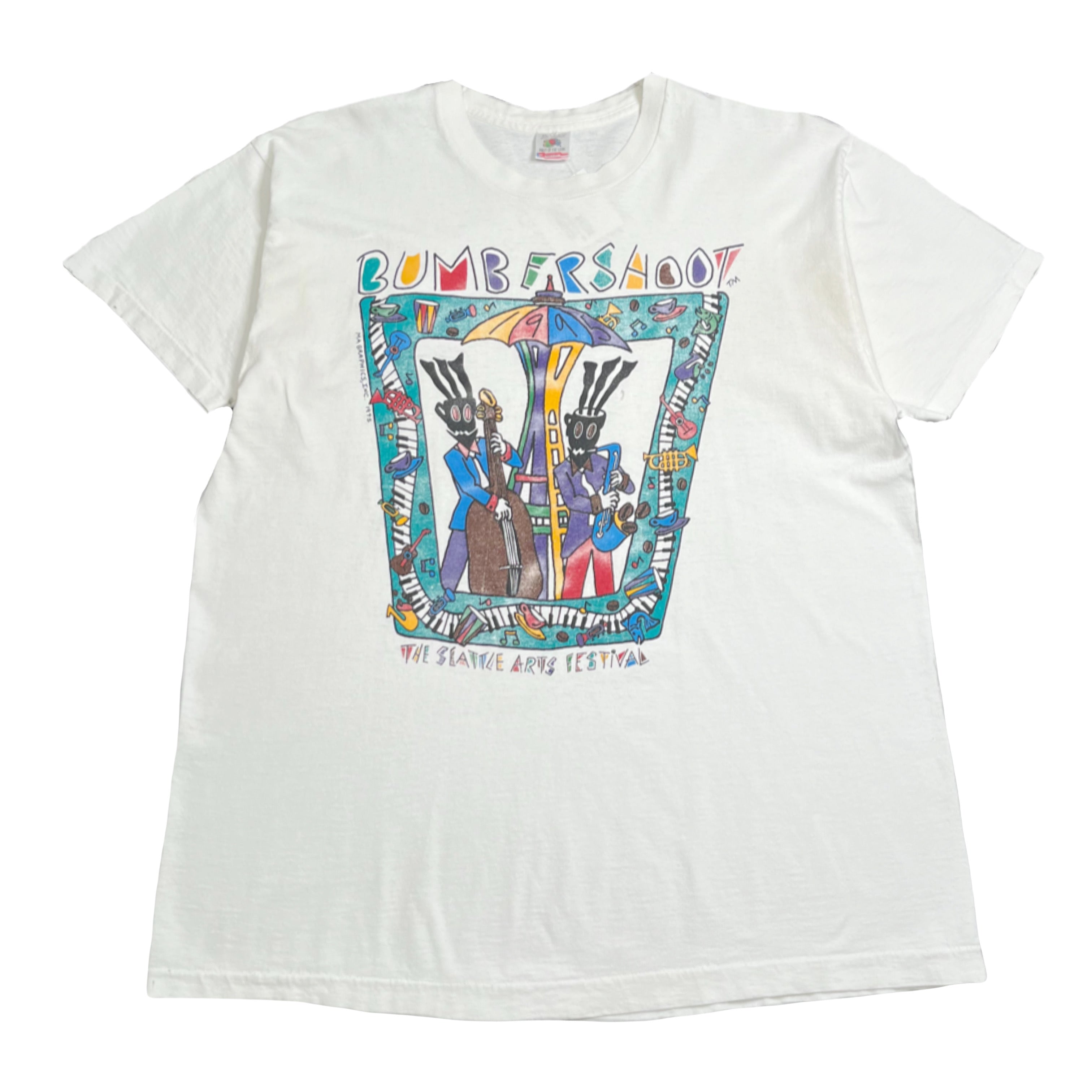 1995 Bumbershoot Seattle Arts Festival Graphic Tee XL