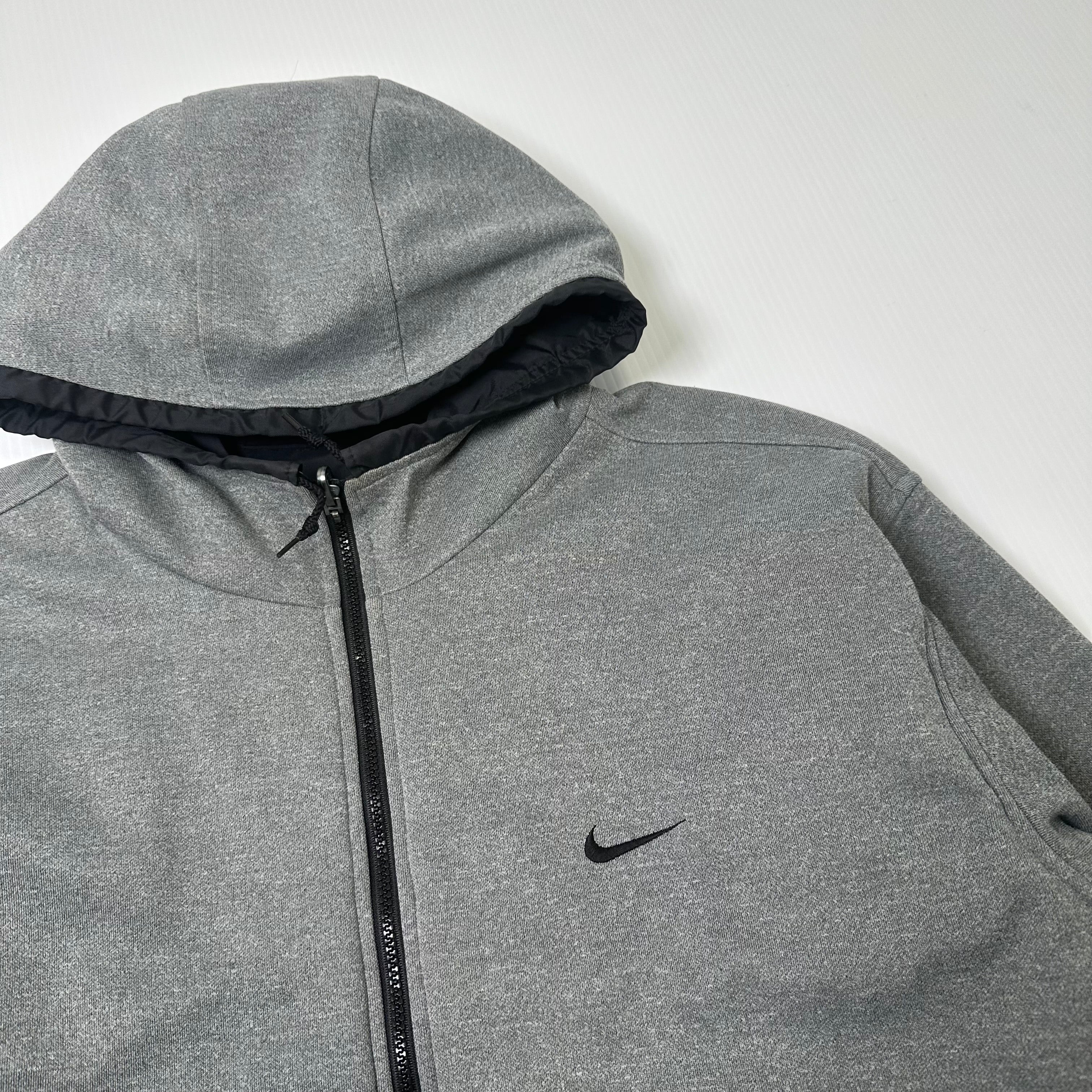 90s Nike Reversible Full Zip Swoosh Jacket L
