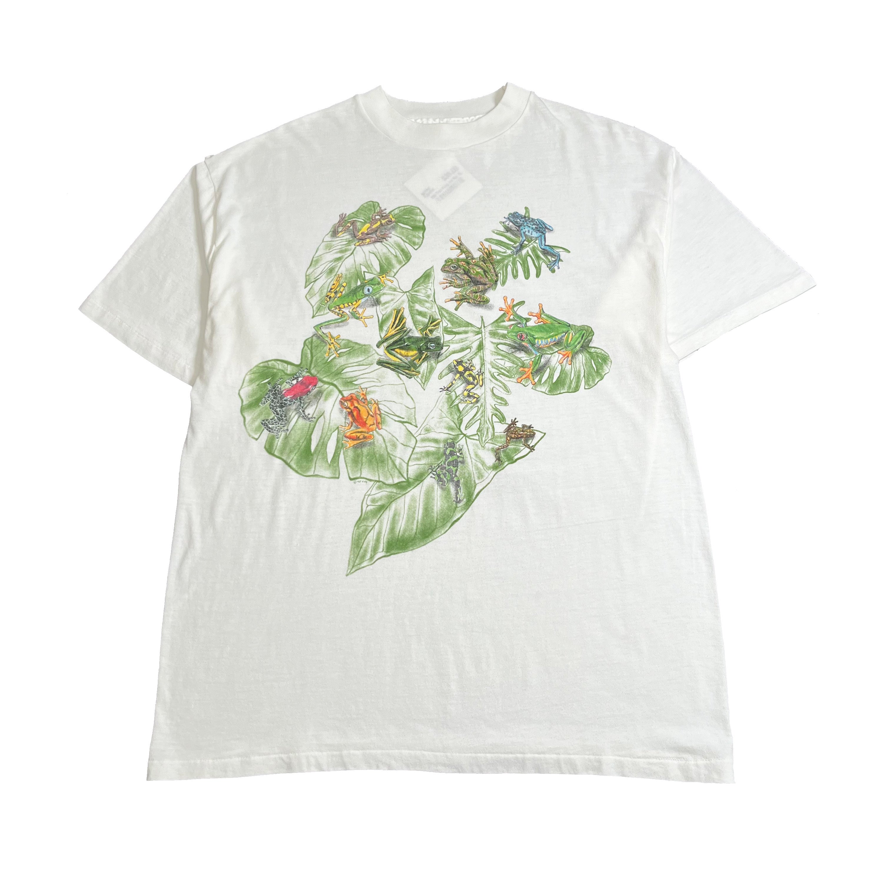 1995 Harlequin Rainforest Frogs Graphic Tee XL