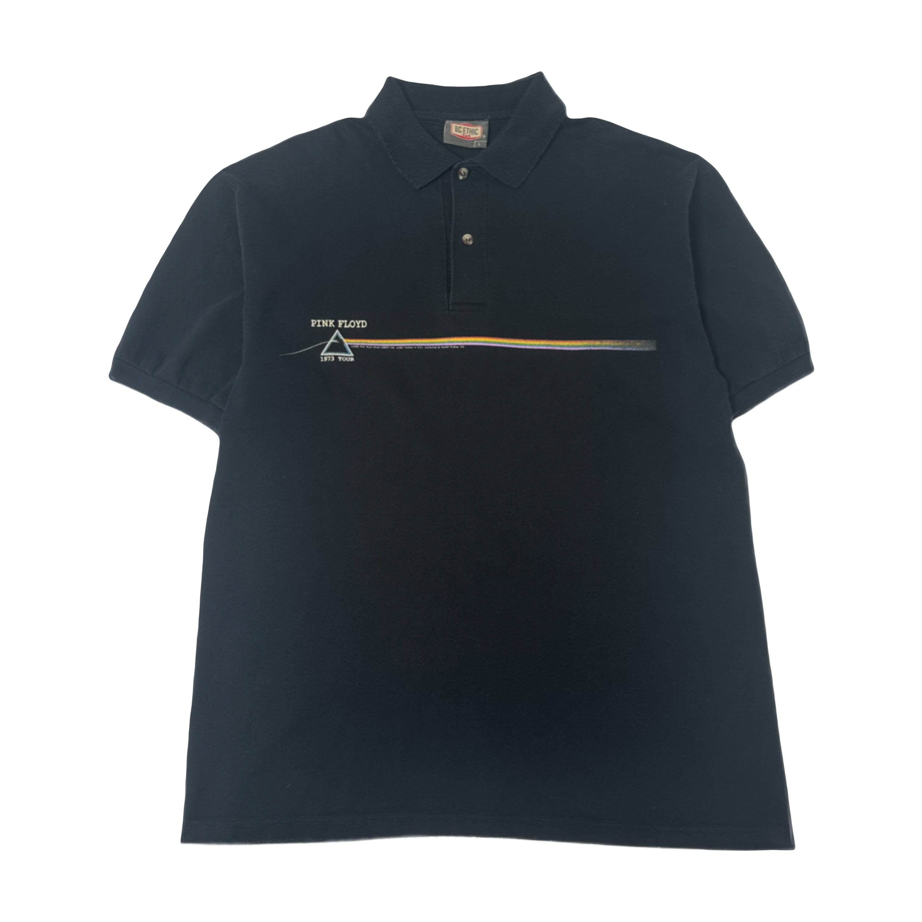 2005 Pink Floyd Polo Short Sleeve Tour Shirt L