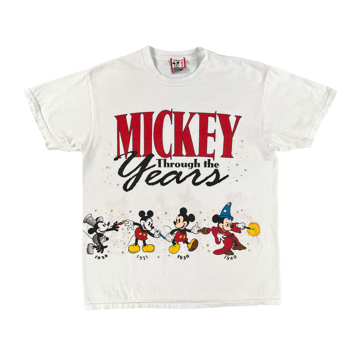 Vintage Mickey Mouse through the Years Disney tee L – Gone Again Vintage