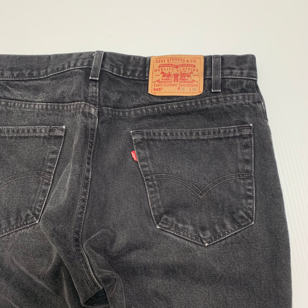 Levi’s 505 Black Denim 36