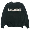 Vintage Boss Text Crewneck M
