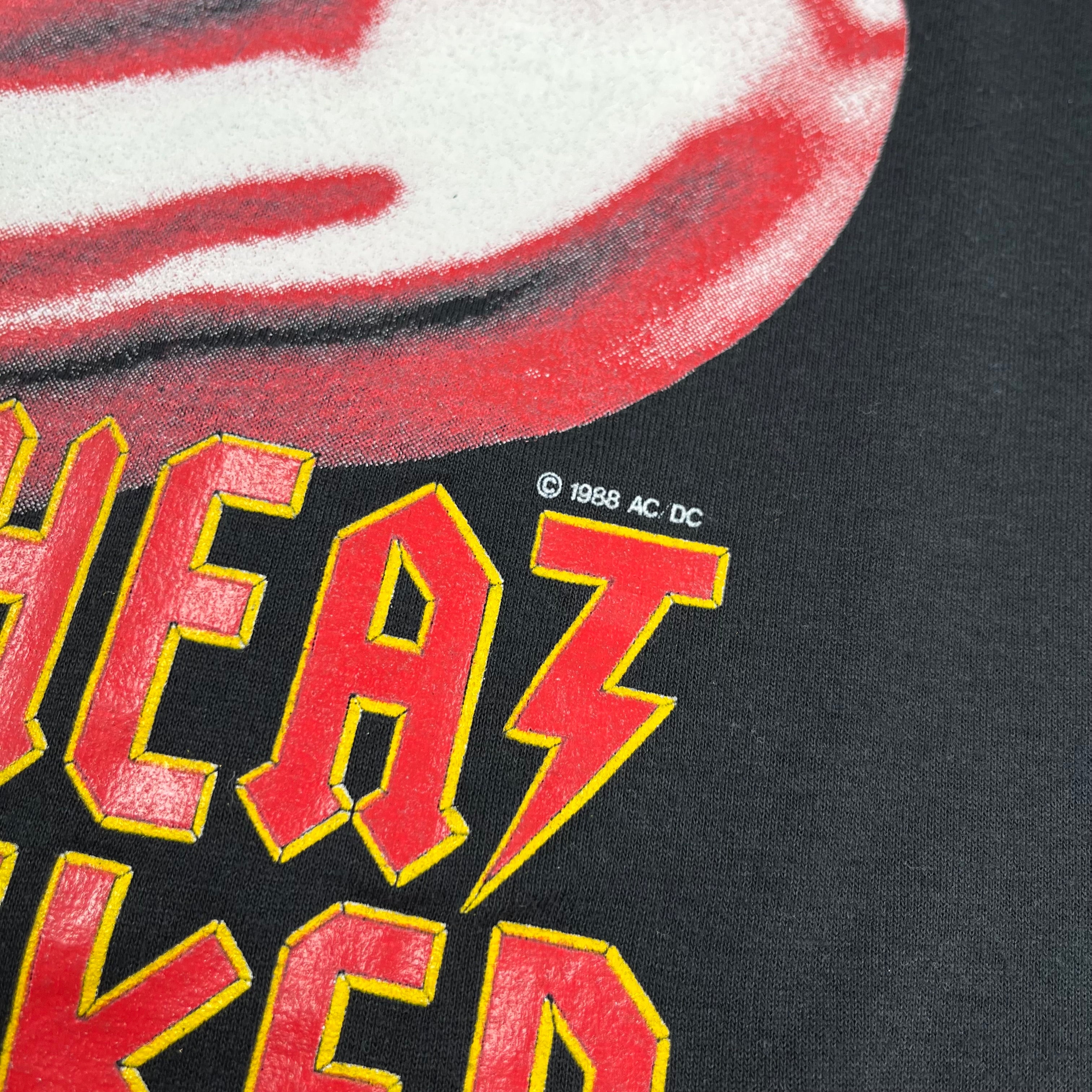 1988 ACDC Heat Seeker World Tour Tee M