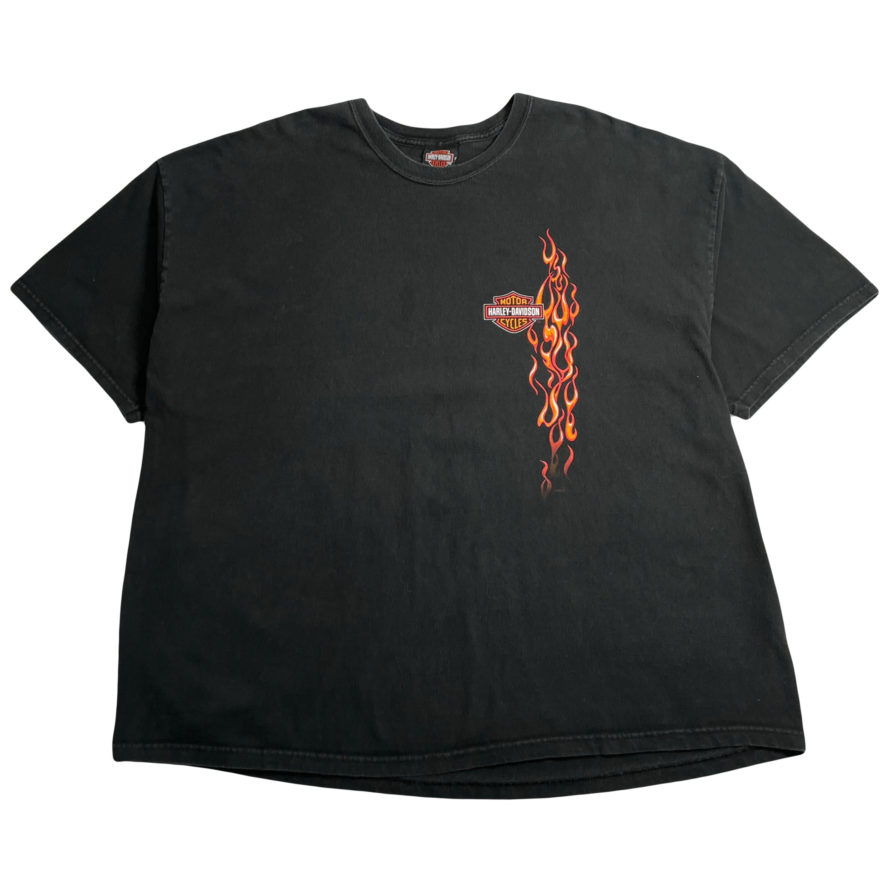 2000 Harley Davidson San Francisco Flames Tee XXXL