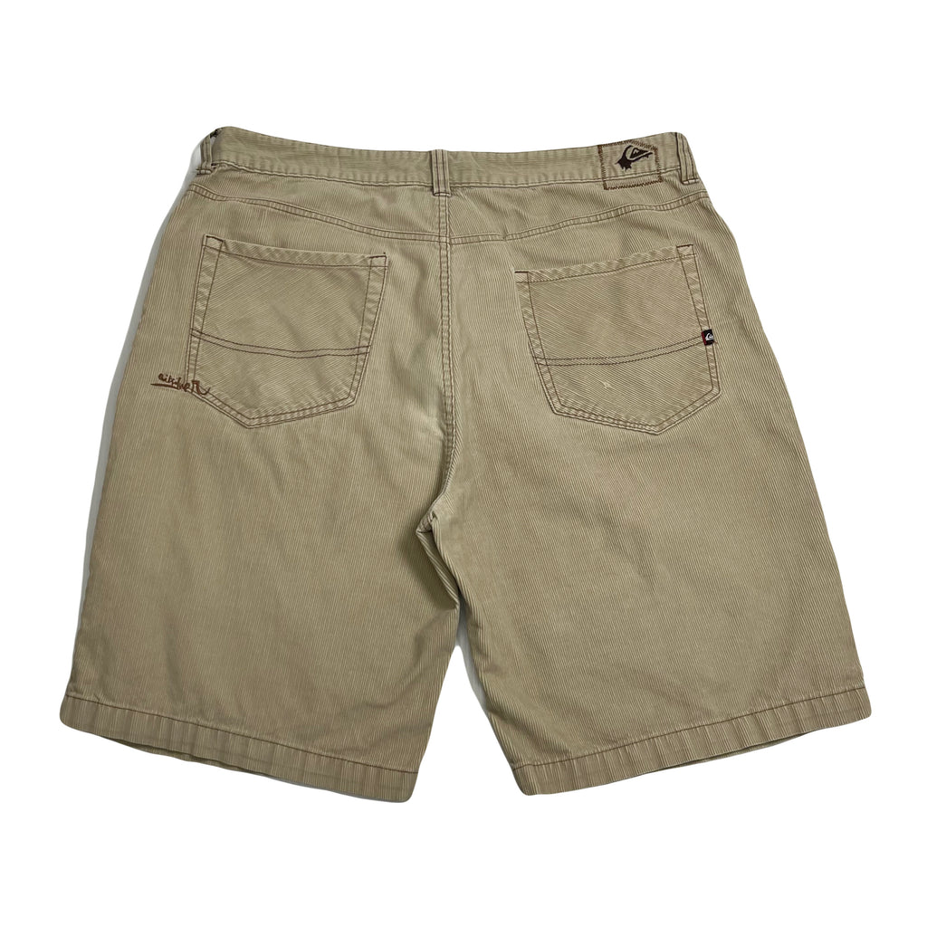 Y2K Quiksilver Corduroy Baggy Shorts 38