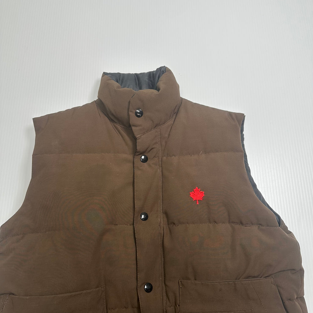 Vintage Canada Goose Down Filled Puffer Vest S