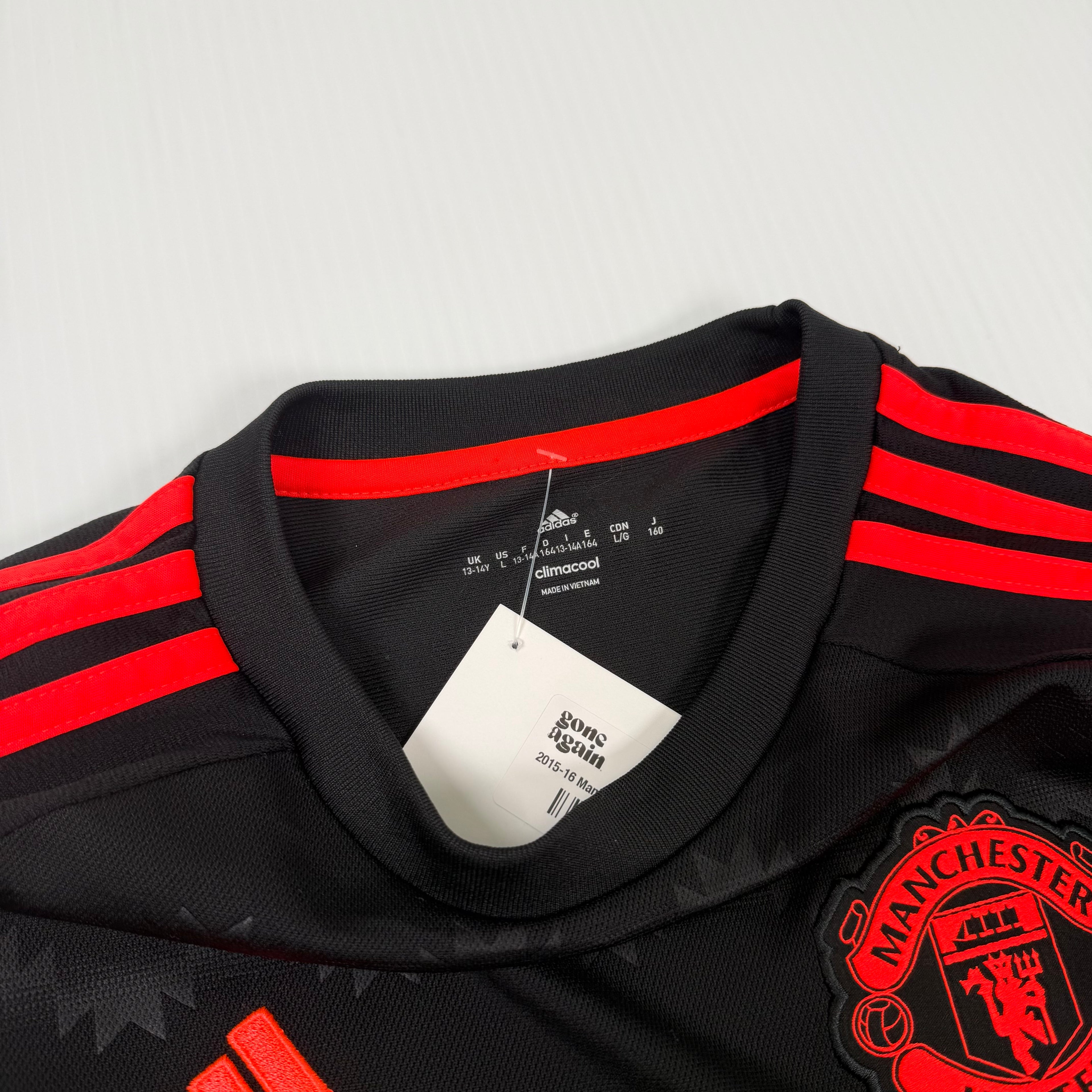 2015-16 Manchester United Third Kit Youth L