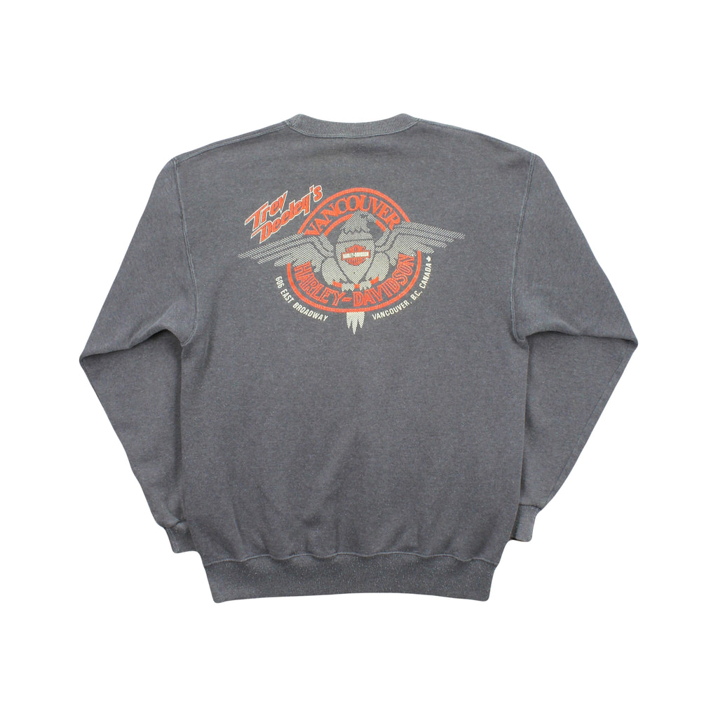 Vintage Harley Davidson Vancouver Crewneck M