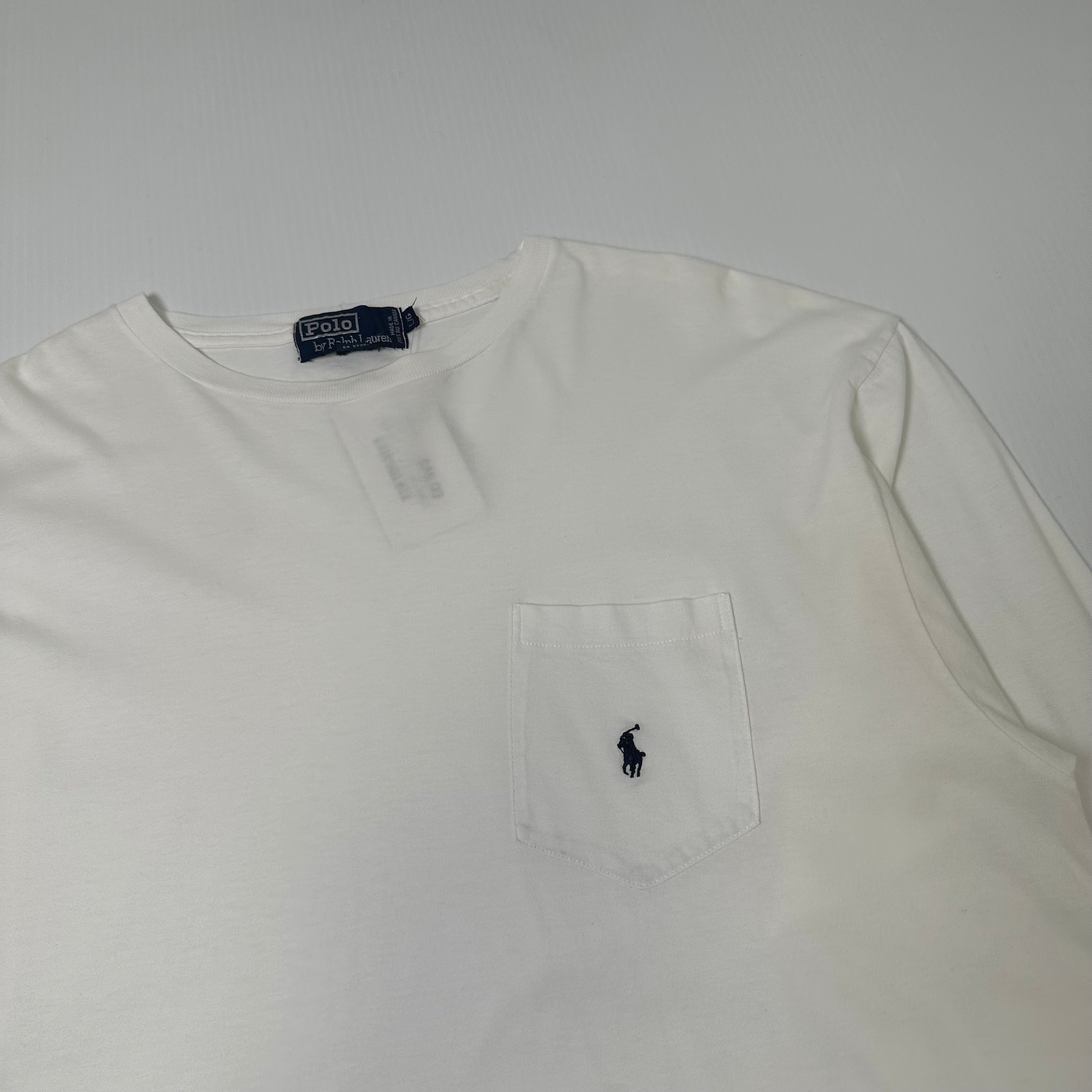 Vintage Polo Ralph Lauren Pocket Longsleeve L