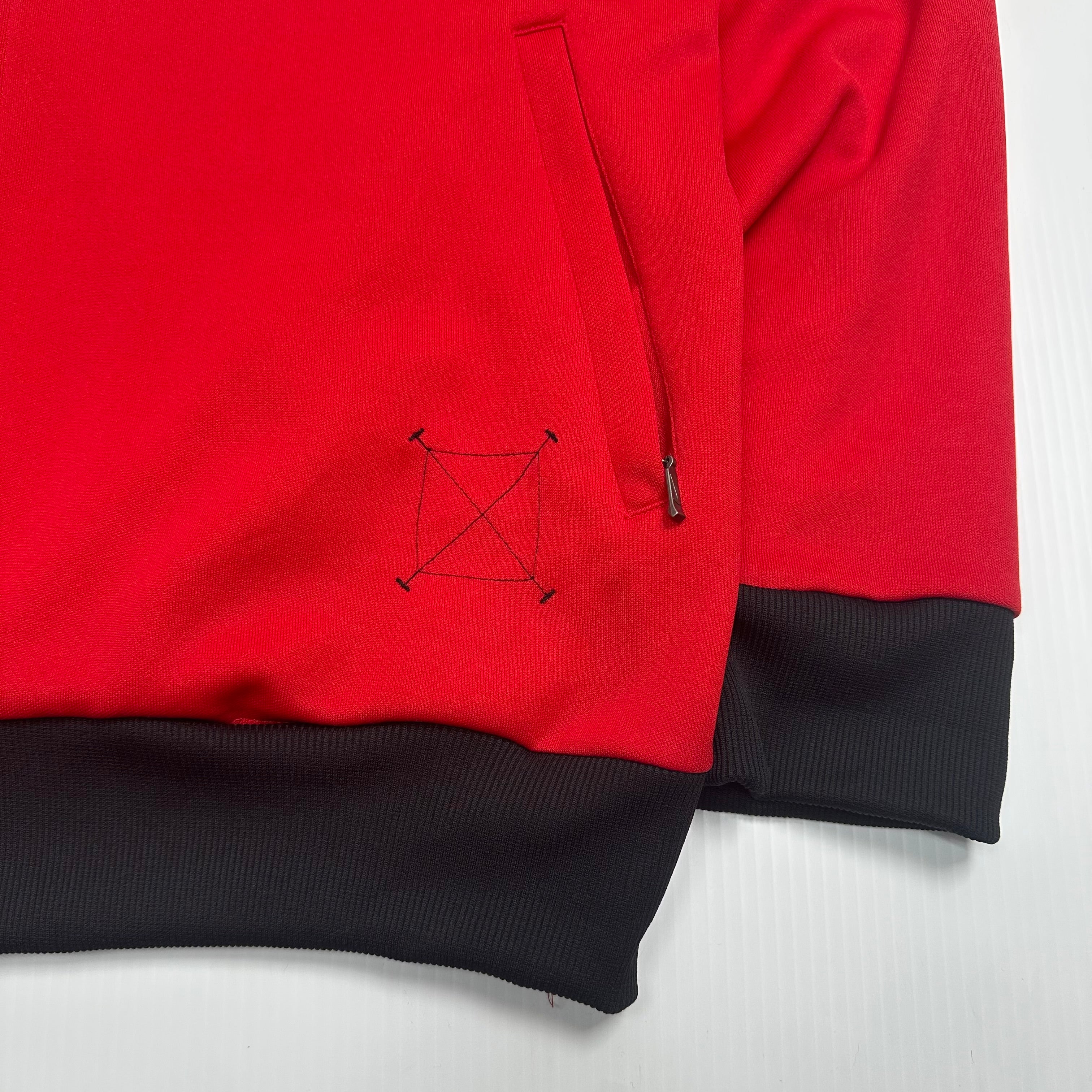 2000s Nike Manchester United Crest Logo Zip Track Jacket XL