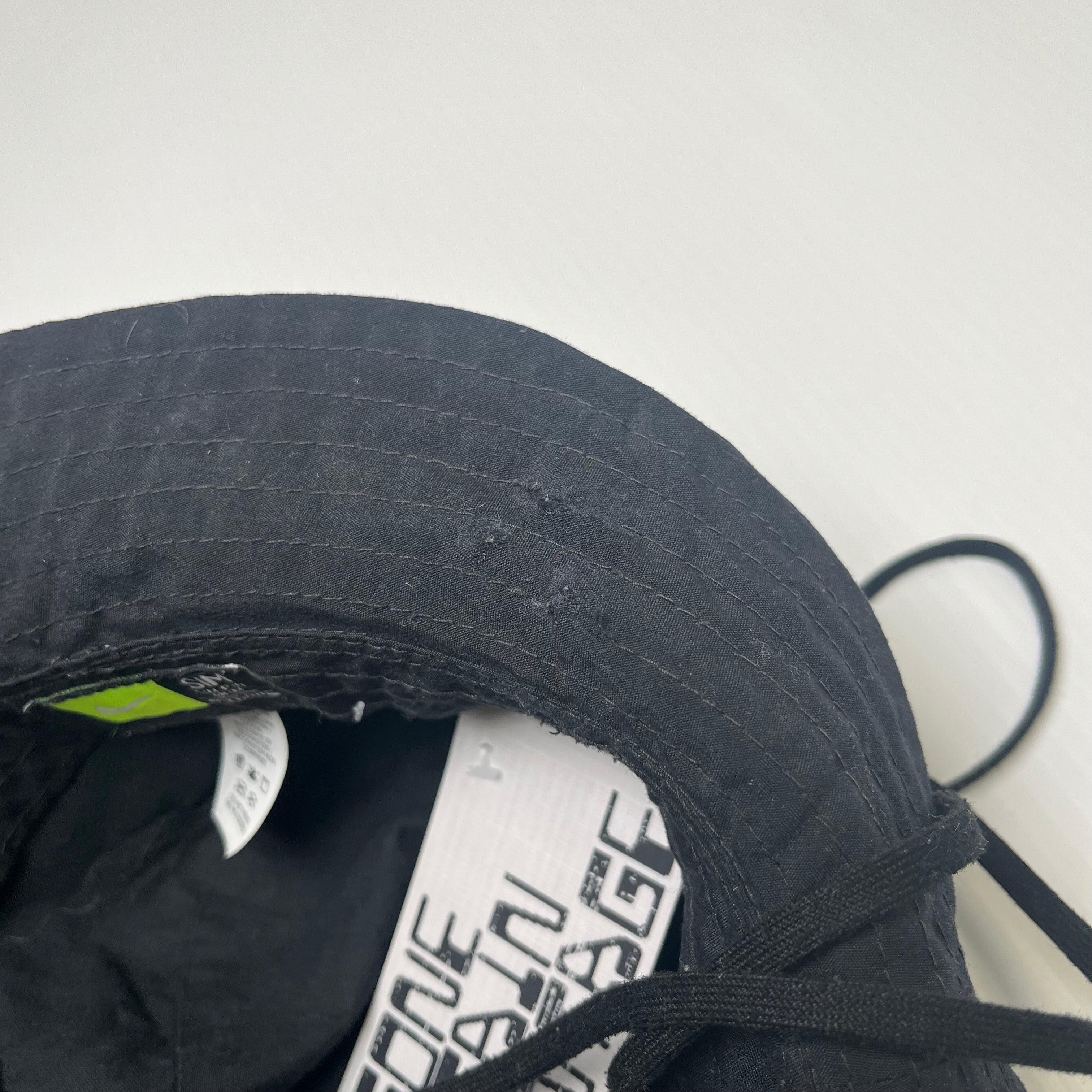 Nike Text Mini Swoosh Bucket Strap Hat