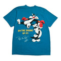 1997 Warner Bros. Sylvester Boxing Tee M