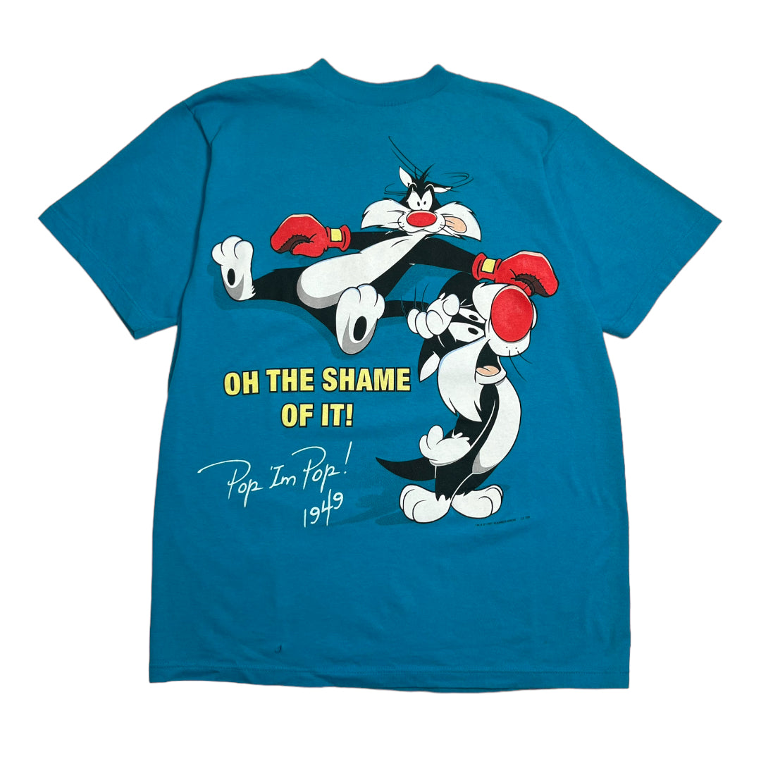 1997 Warner Bros. Sylvester Boxing Tee M
