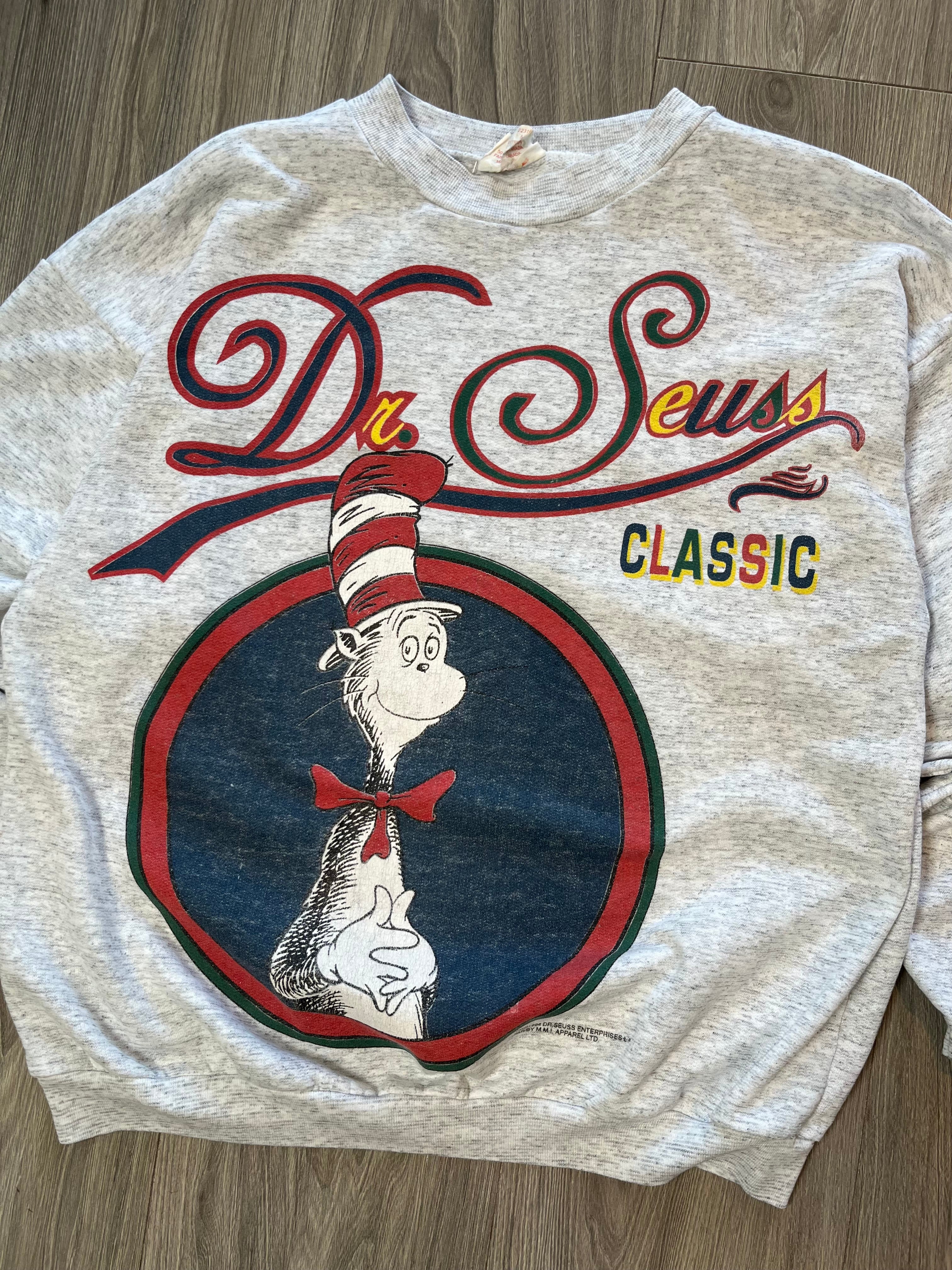 1994 Dr. Seuss Classic Graphic Crewneck S