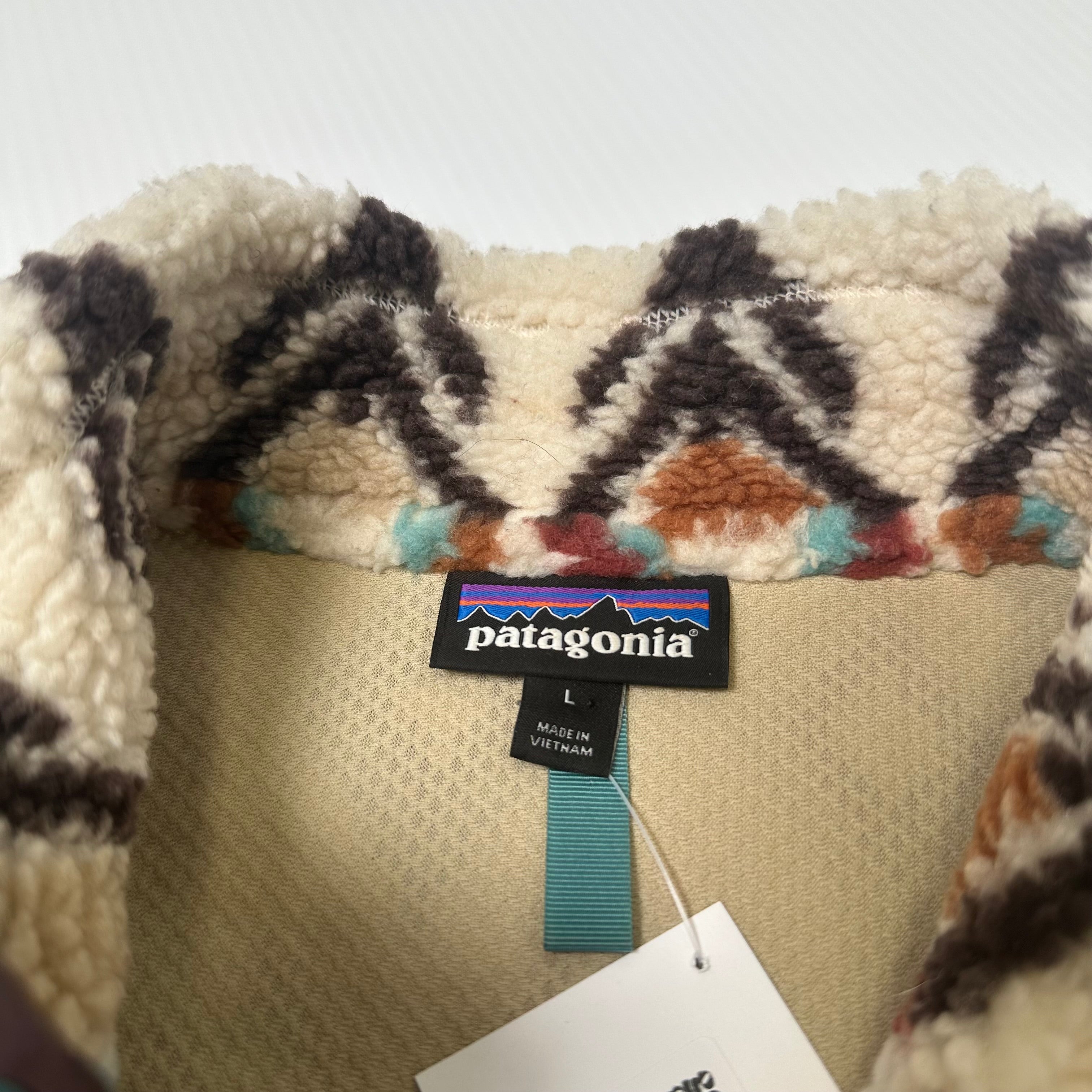 Patagonia Sherpa Pattern Vest L