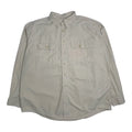 90s L.L. Bean Beige Button Up XL