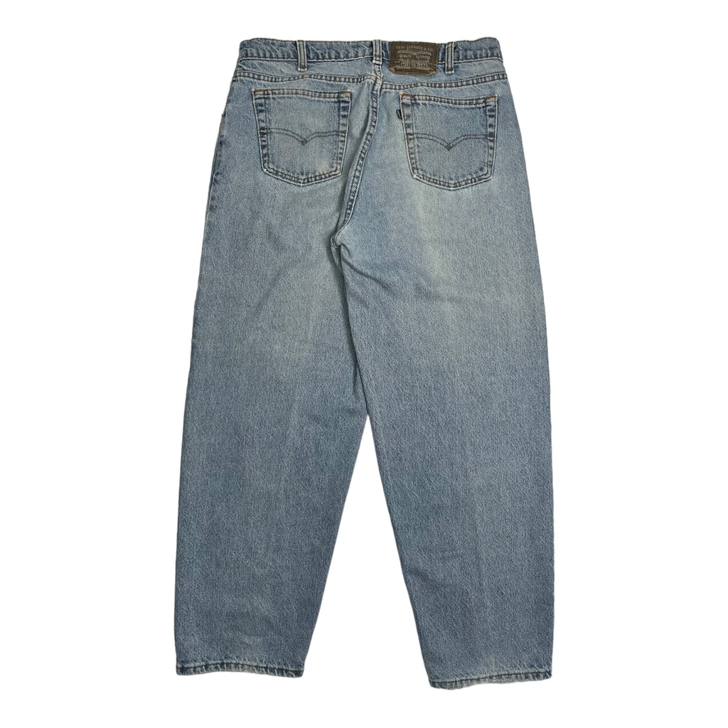 Vintage Levi's Black Tab Baggy Light Wash Denim 34