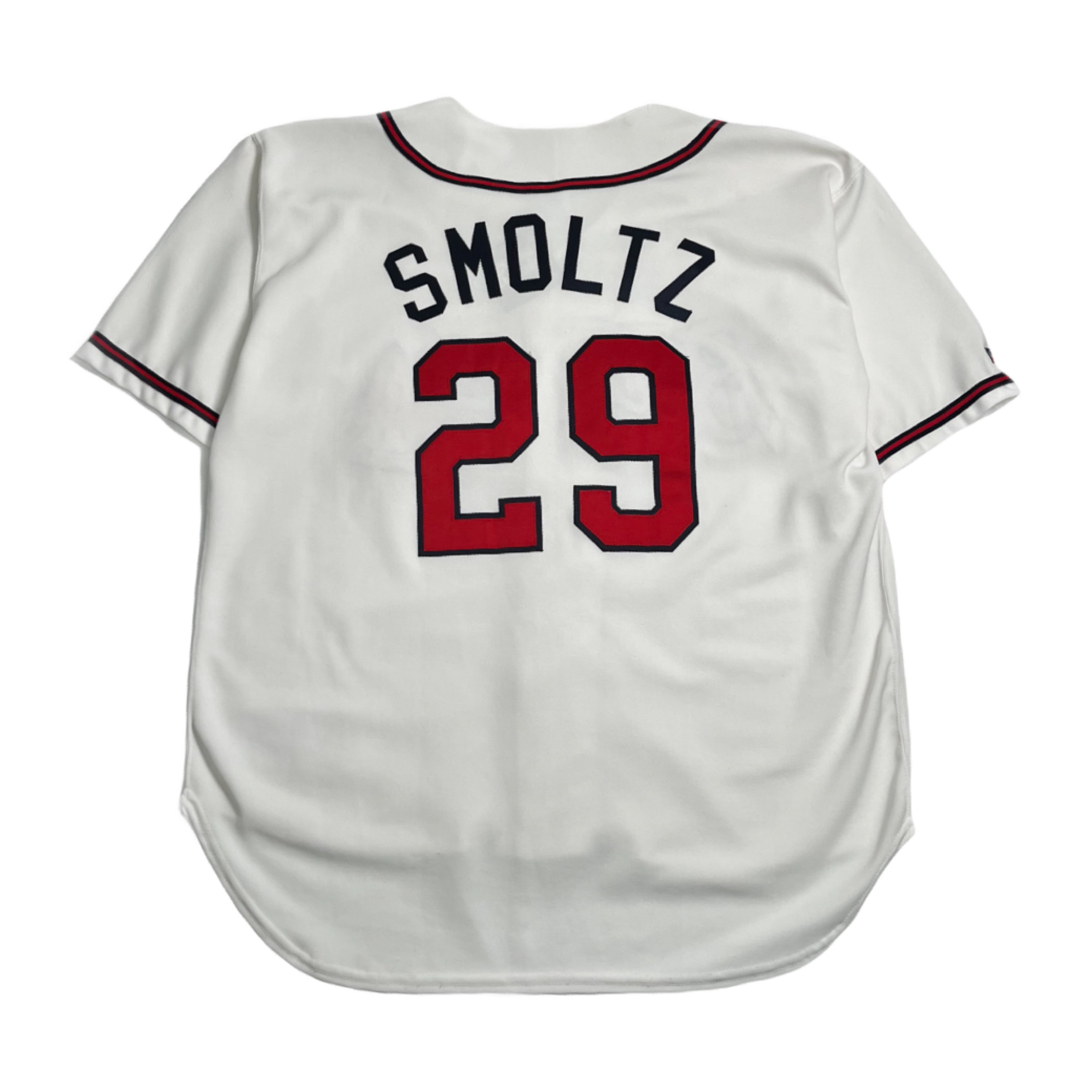 Vintage Russell Athletic Smoltz Baseball Jersey L