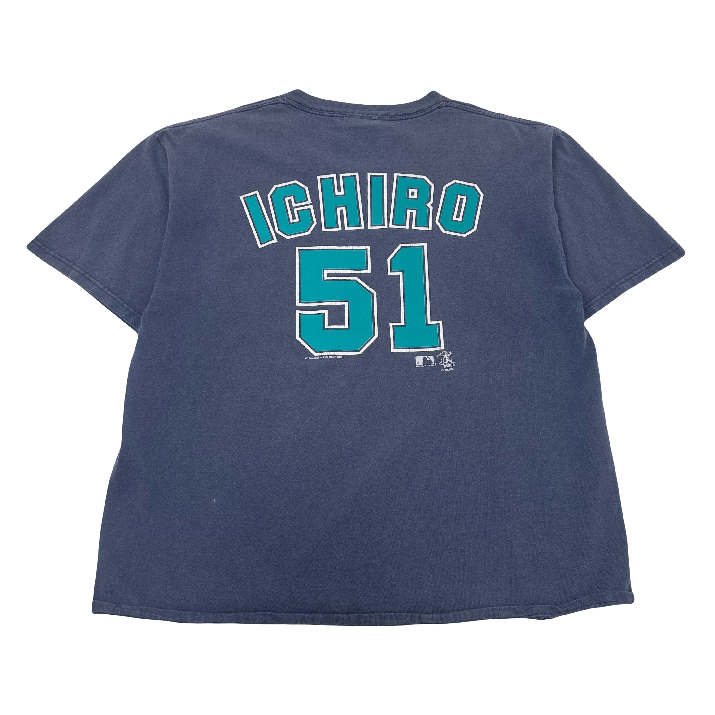 2005 Seattle Mariners MLB Ichiro #51 Graphic Tee M