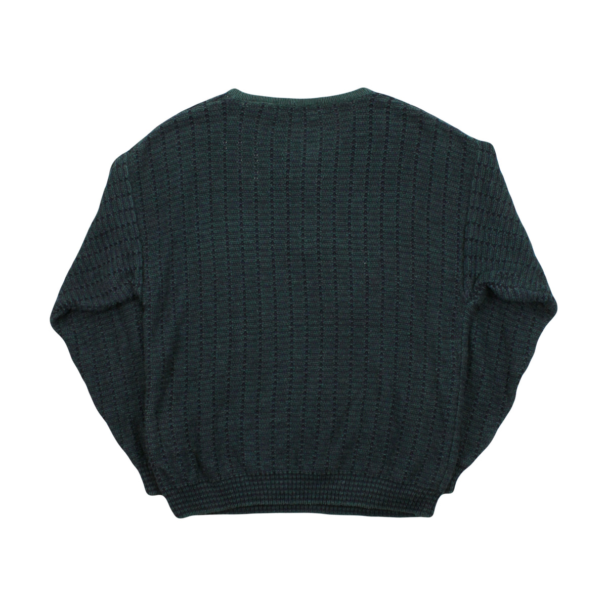 Vintage Van Heusen Pattern Henley Sweater M