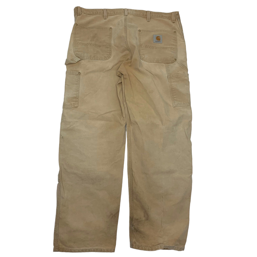 Carhartt Tan Double Knee Denim 40x32