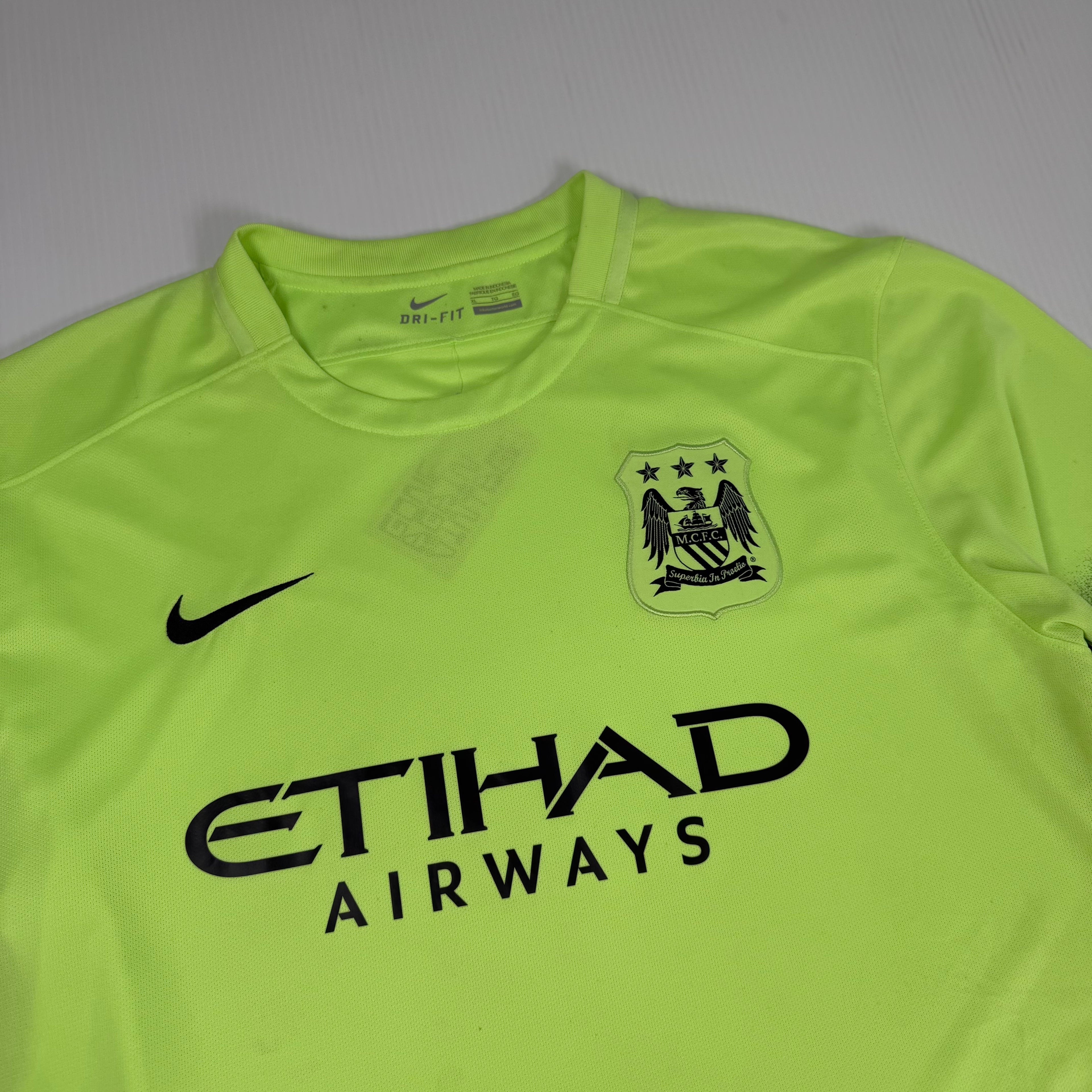 2015-16 Nike Manchester City Third Kit XL