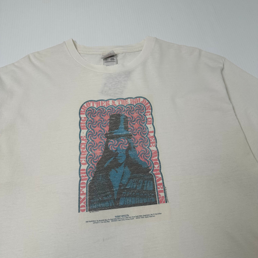 Oxford Circle Big Brother & The Holding Co. At Avalon Ballroom Art Concert Tee XL