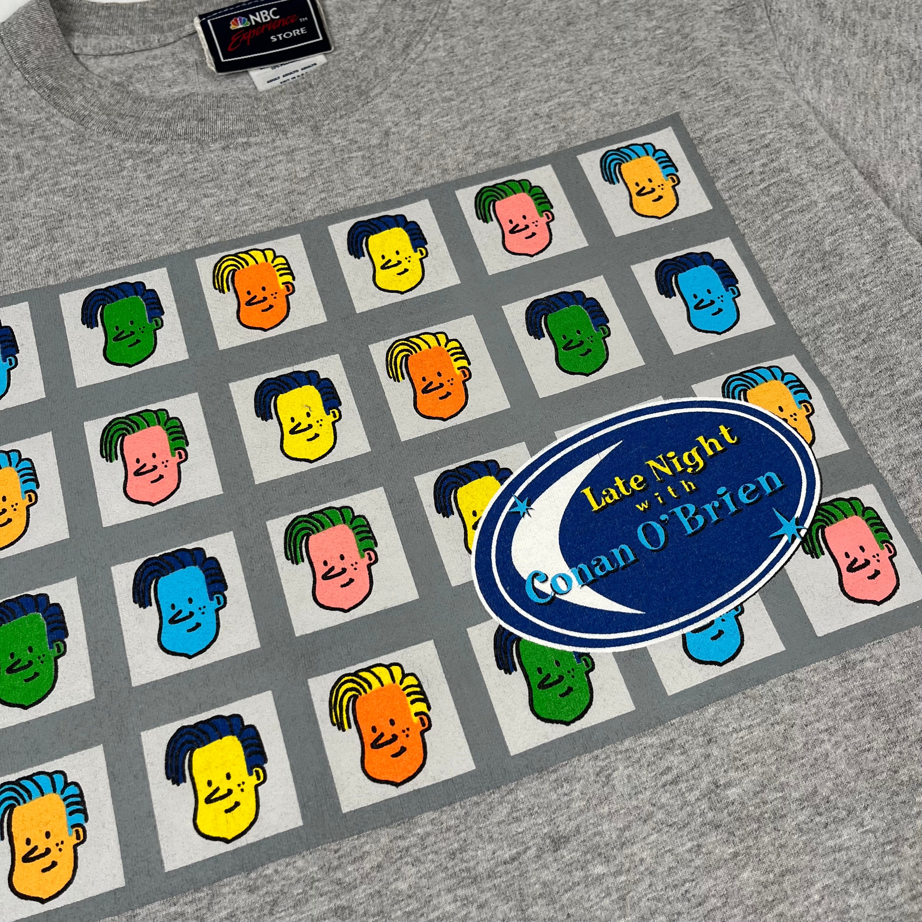 2003 NBC Late Night Conan O'Brien TV Tee S