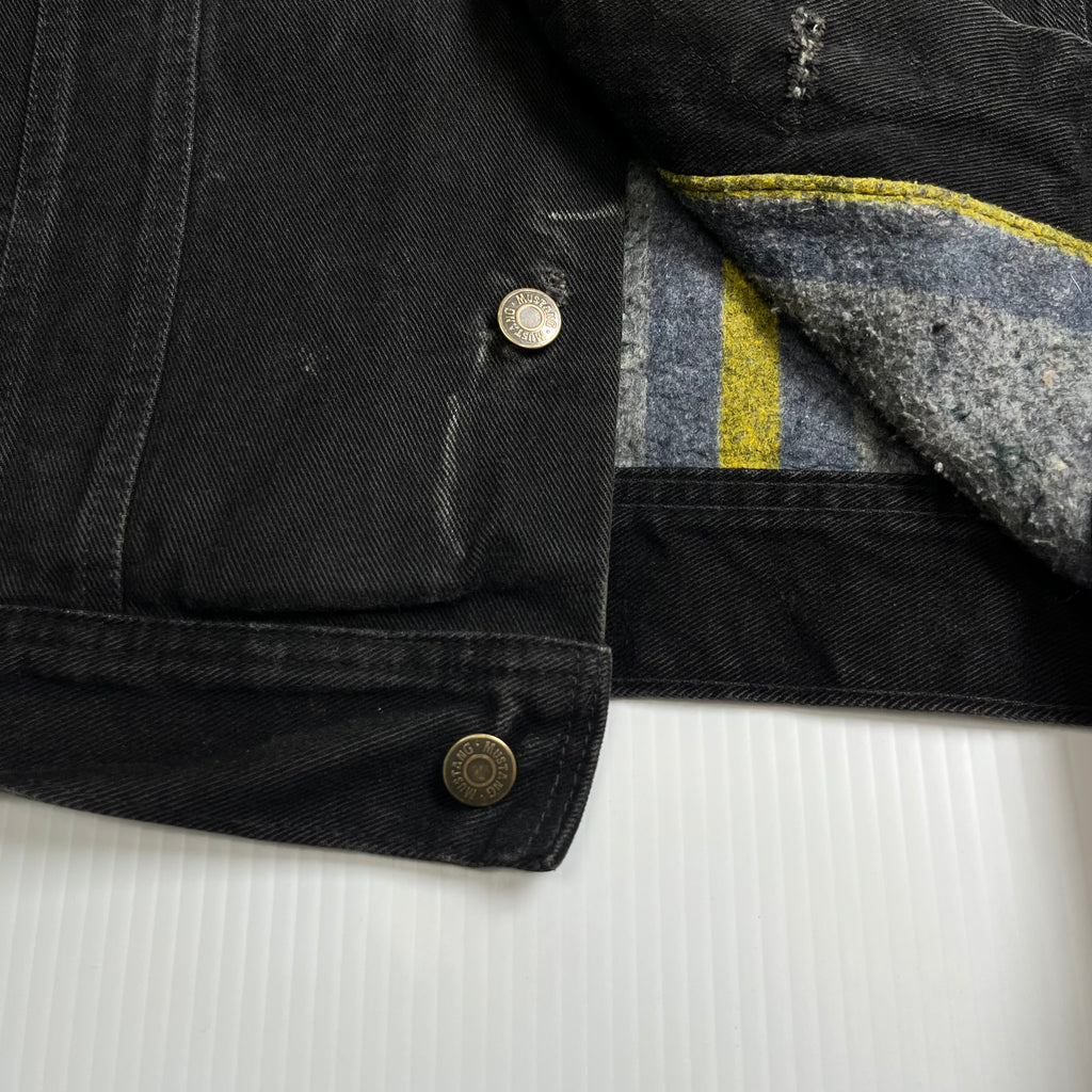 Vintage Stormrider Mustang Blanket Lined Denim Jacket M
