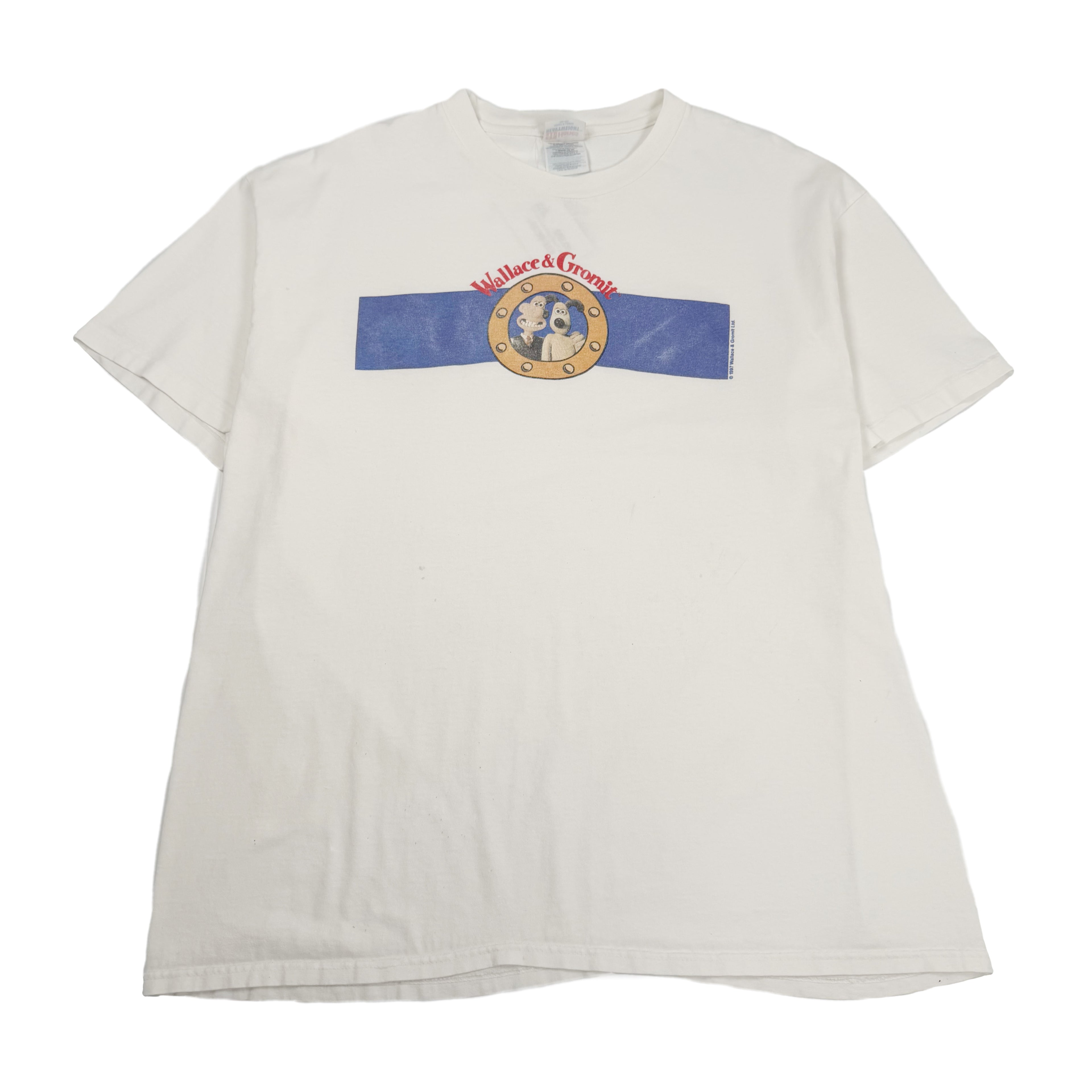 1997 Wallace & Gromit Graphic Tee XL