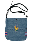 Rework Nike France Denim Side Bag
