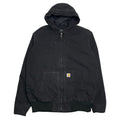Carhartt Black Hooded Jacket L