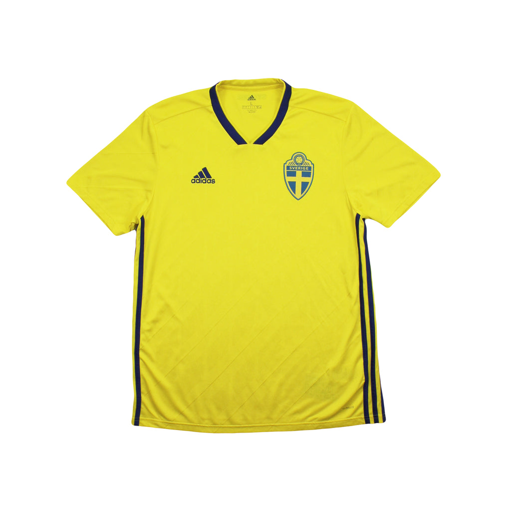 2018 Adidas Sweden Home Kit L