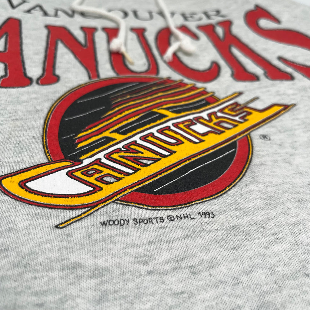 1993 Woody Sports Vancouver Canucks Hoodie XXL