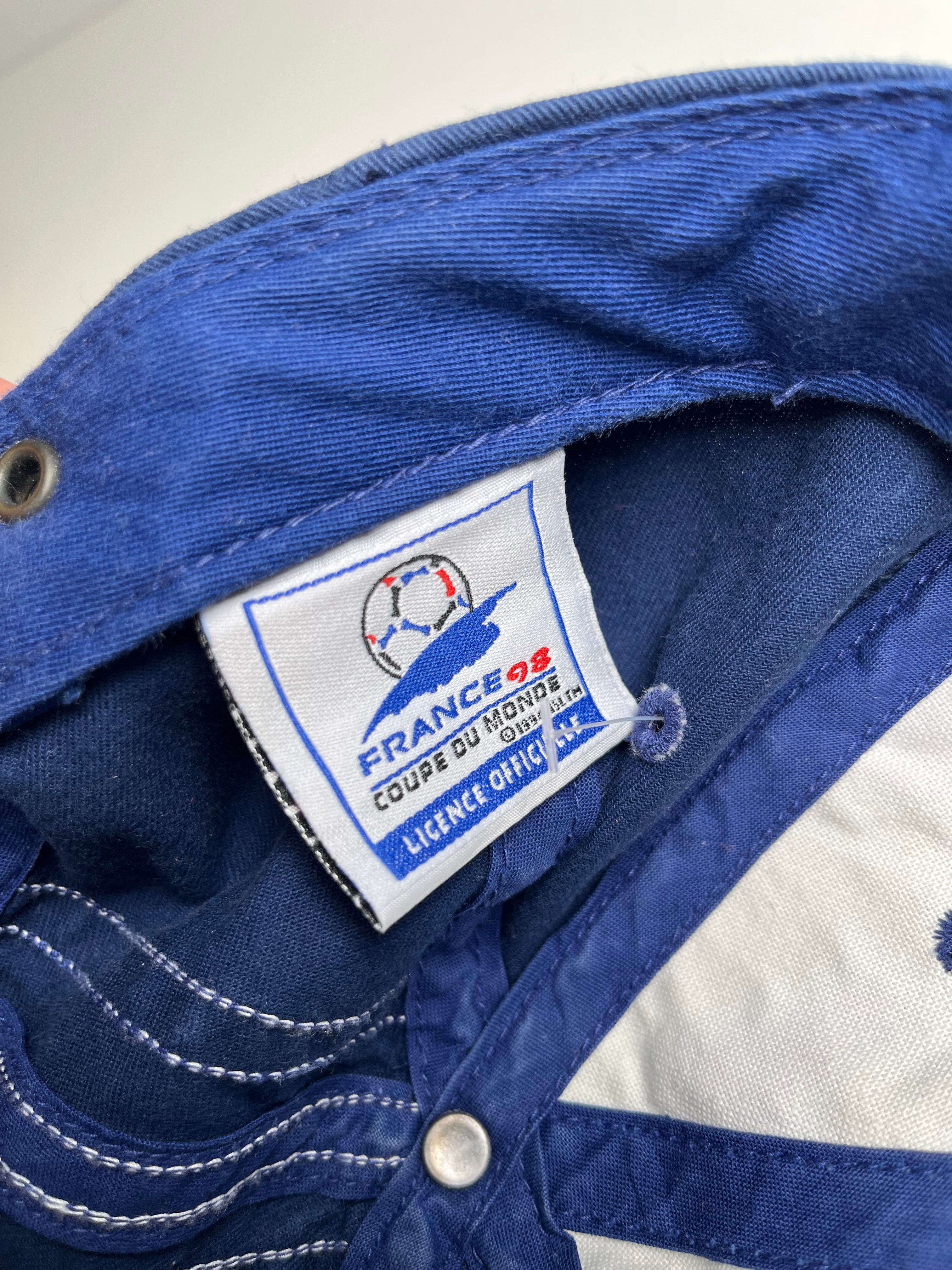 Vintage Adidas France World Cup 98 Strapback
