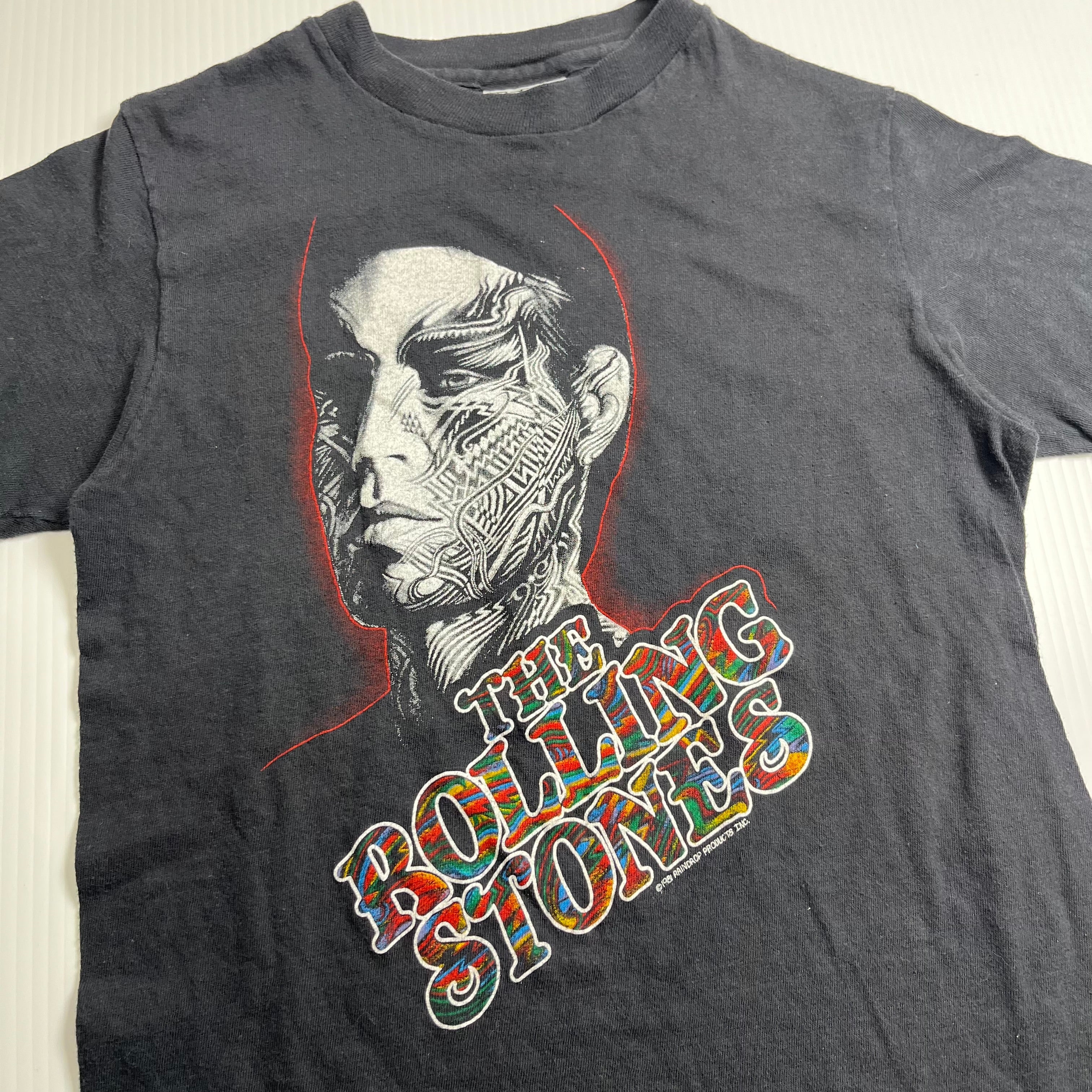 1981 Rolling Stones Tattoo You Album Art Tee S