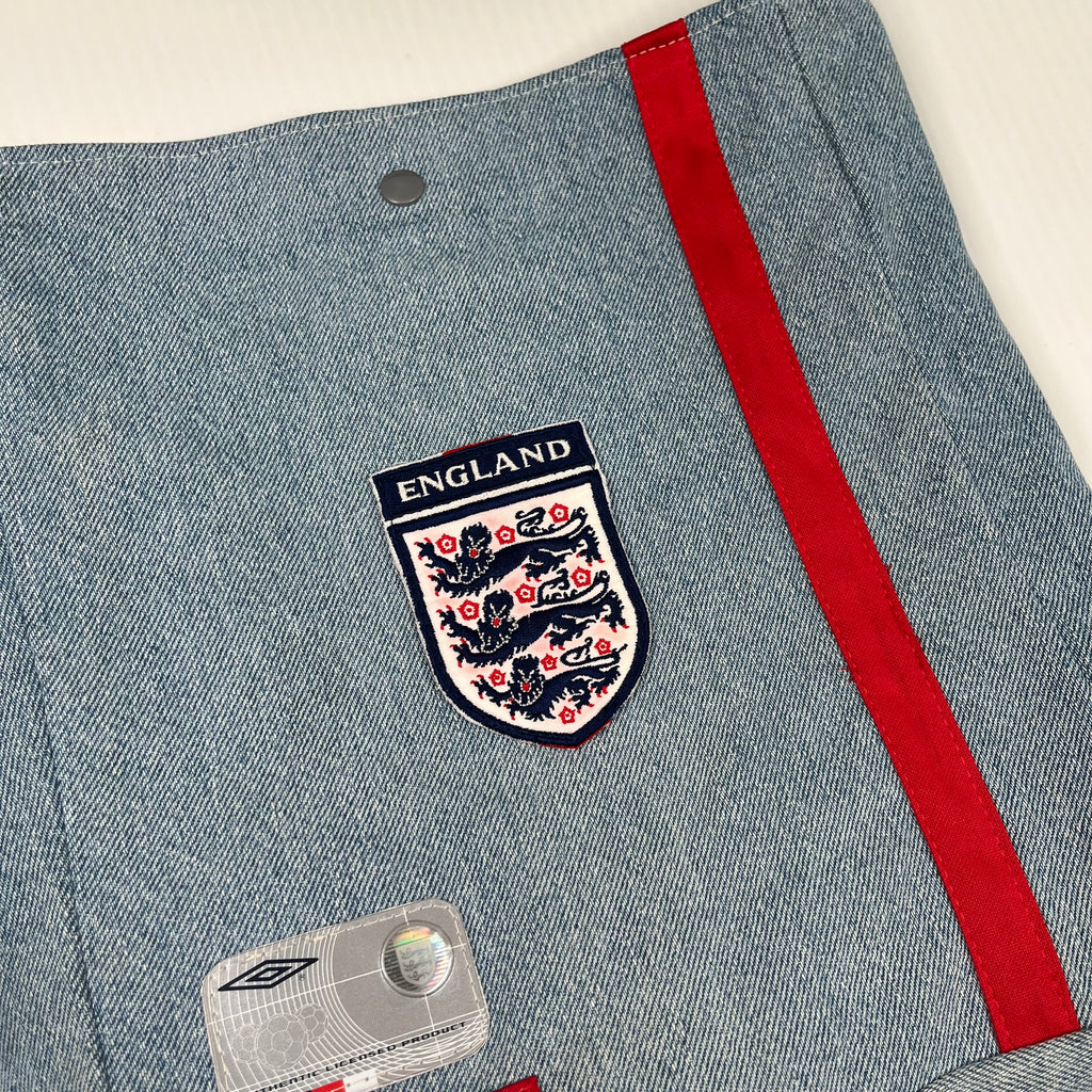 Rework Umbro England Denim Side Bag