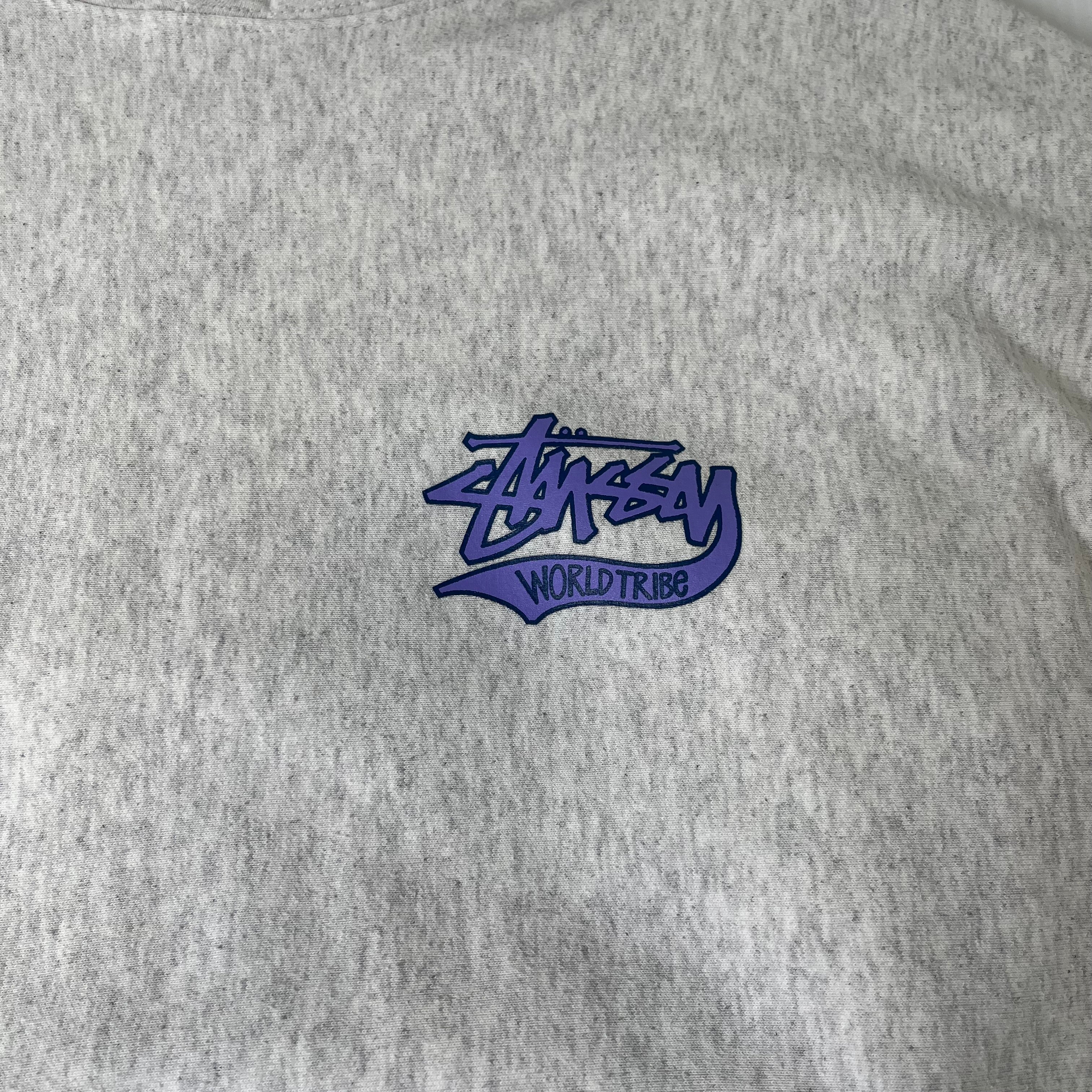 Stussy World Tribe Heavyweight Hoodie L