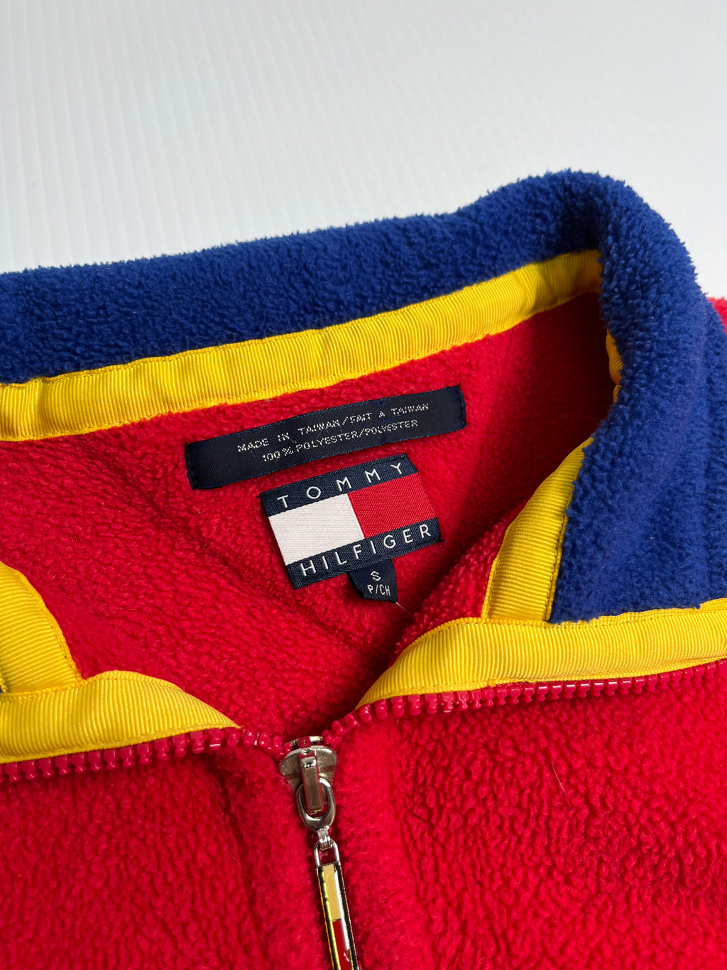 Vintage Tommy Hilfiger Fleece 1/4 Zip S