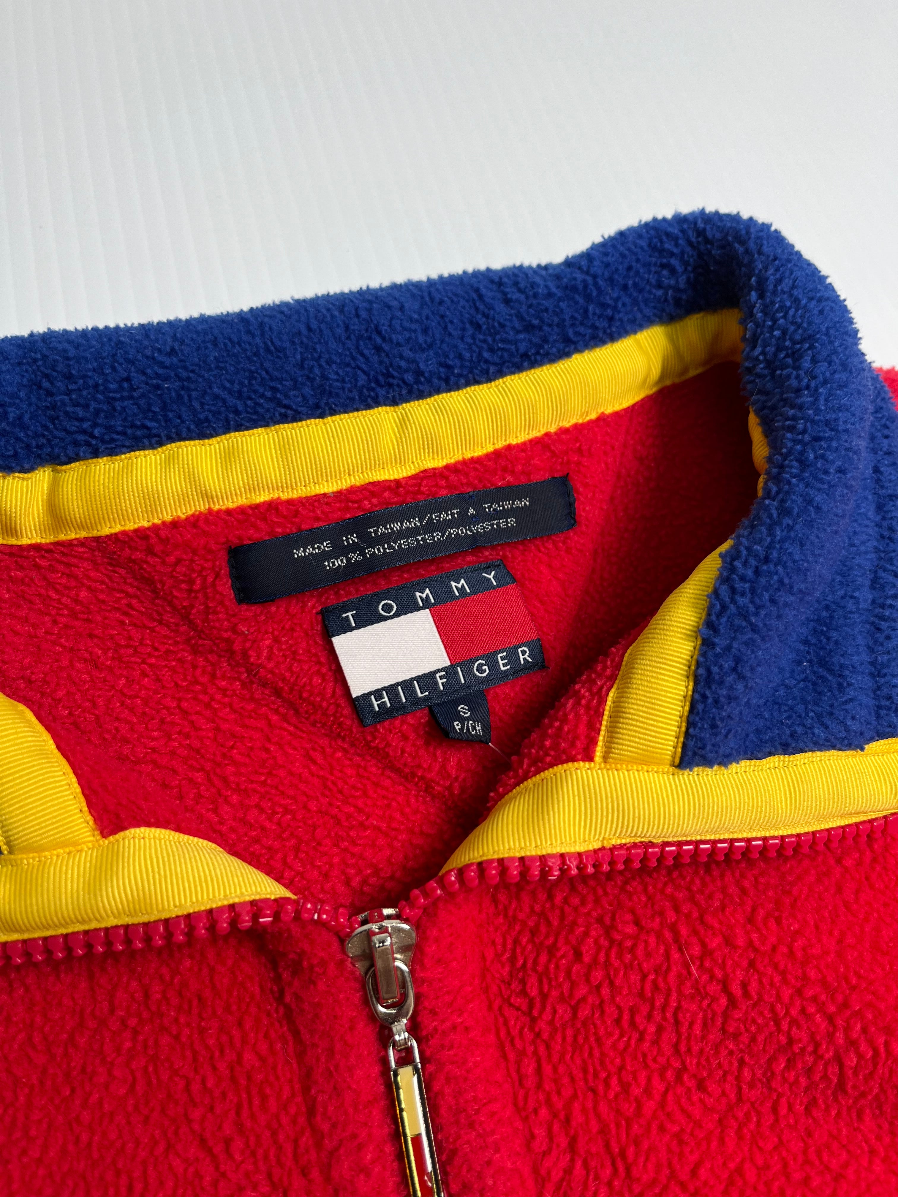 Vintage Tommy Hilfiger Fleece 1/4 Zip S