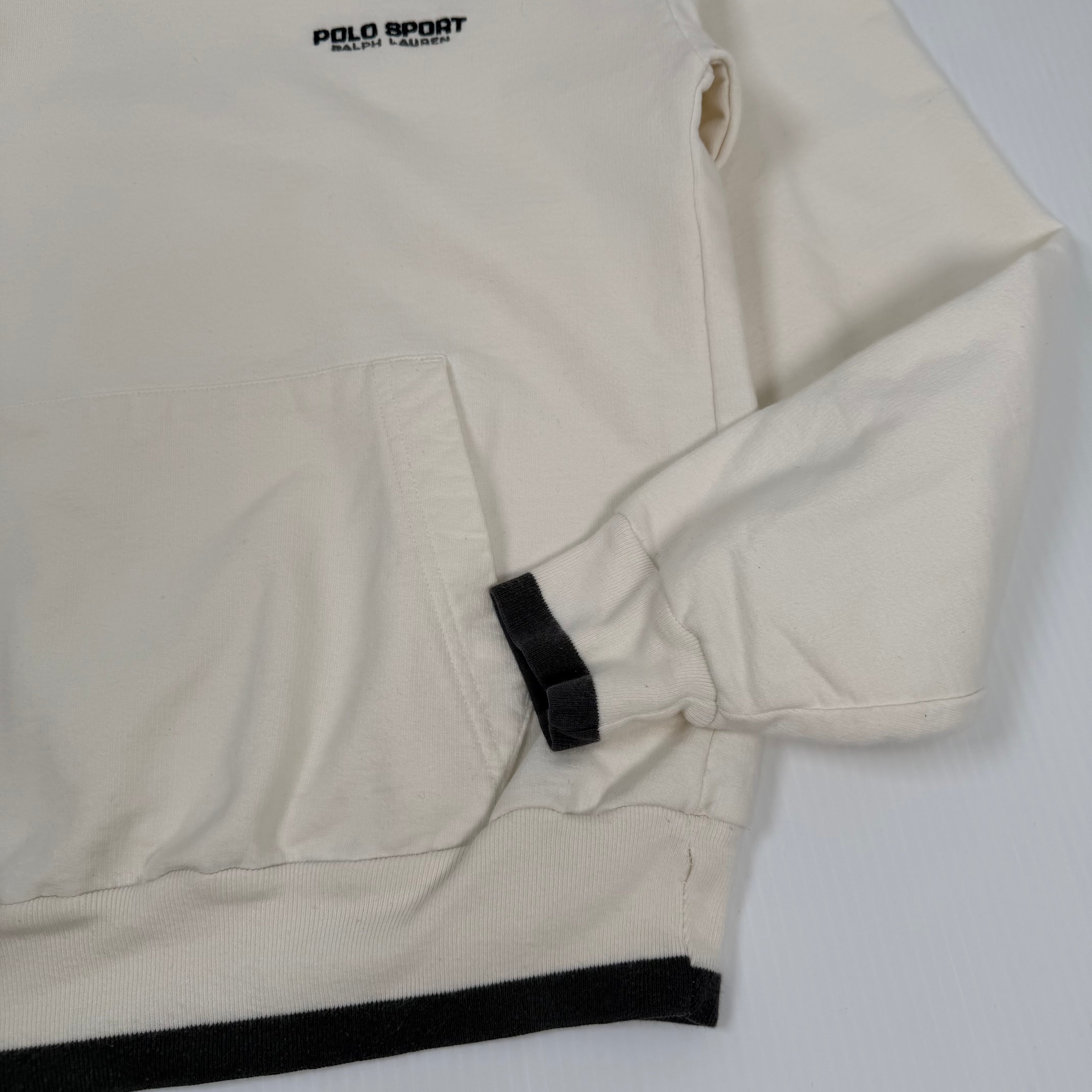 Vintage Polo Sport Mini Logo Hoodie S