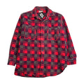Vintage Champion Heavy Wool Distressed Flannel M