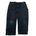 Carhartt Black Double Knee Denim 36x30 1114