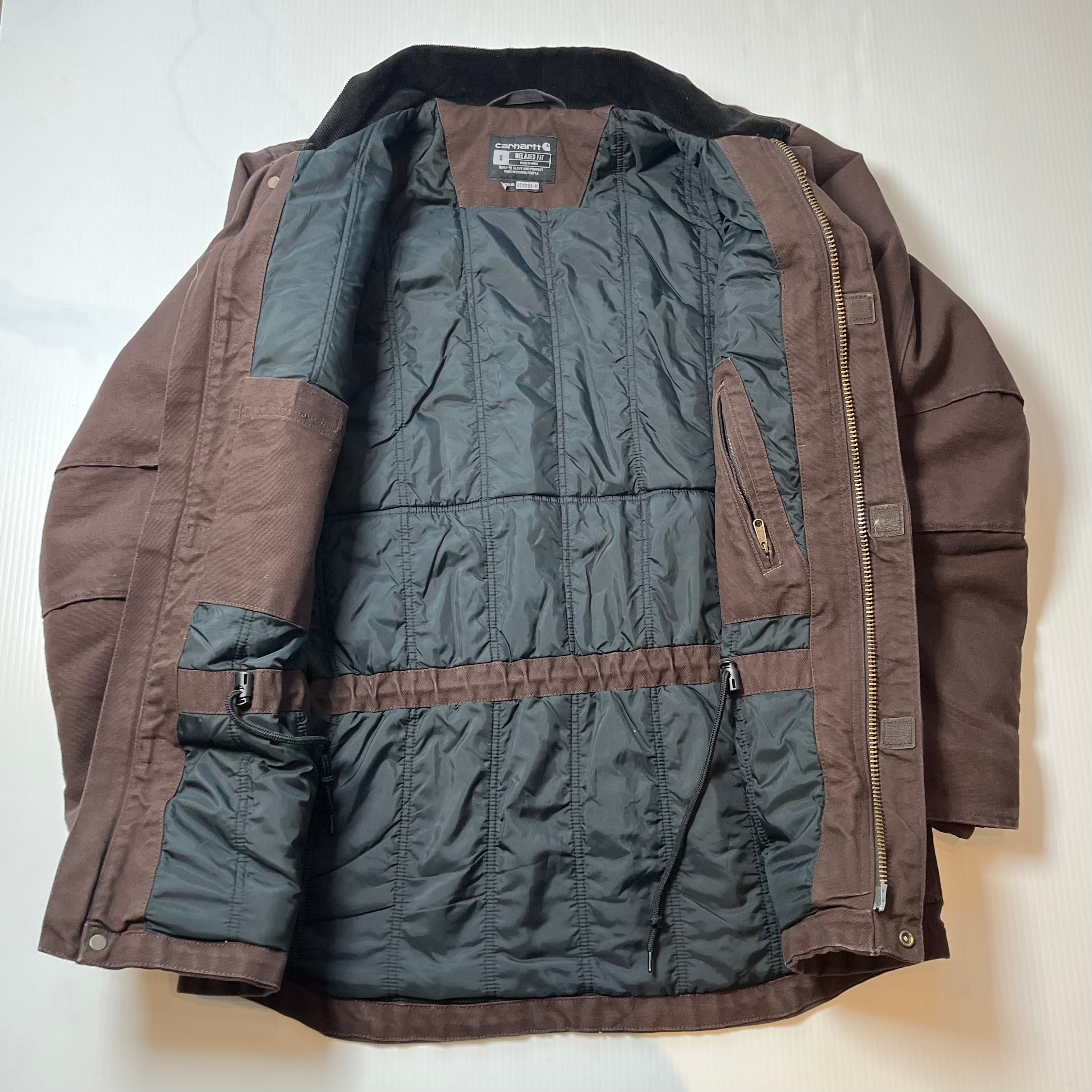 Carhartt Relaxed Fit Full Zip Active Chore Jacket S